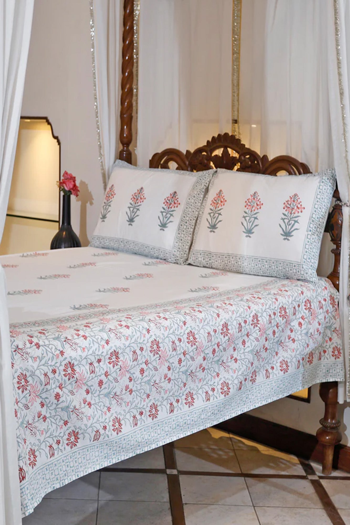 Bloom of Bliss Bed Sheet
