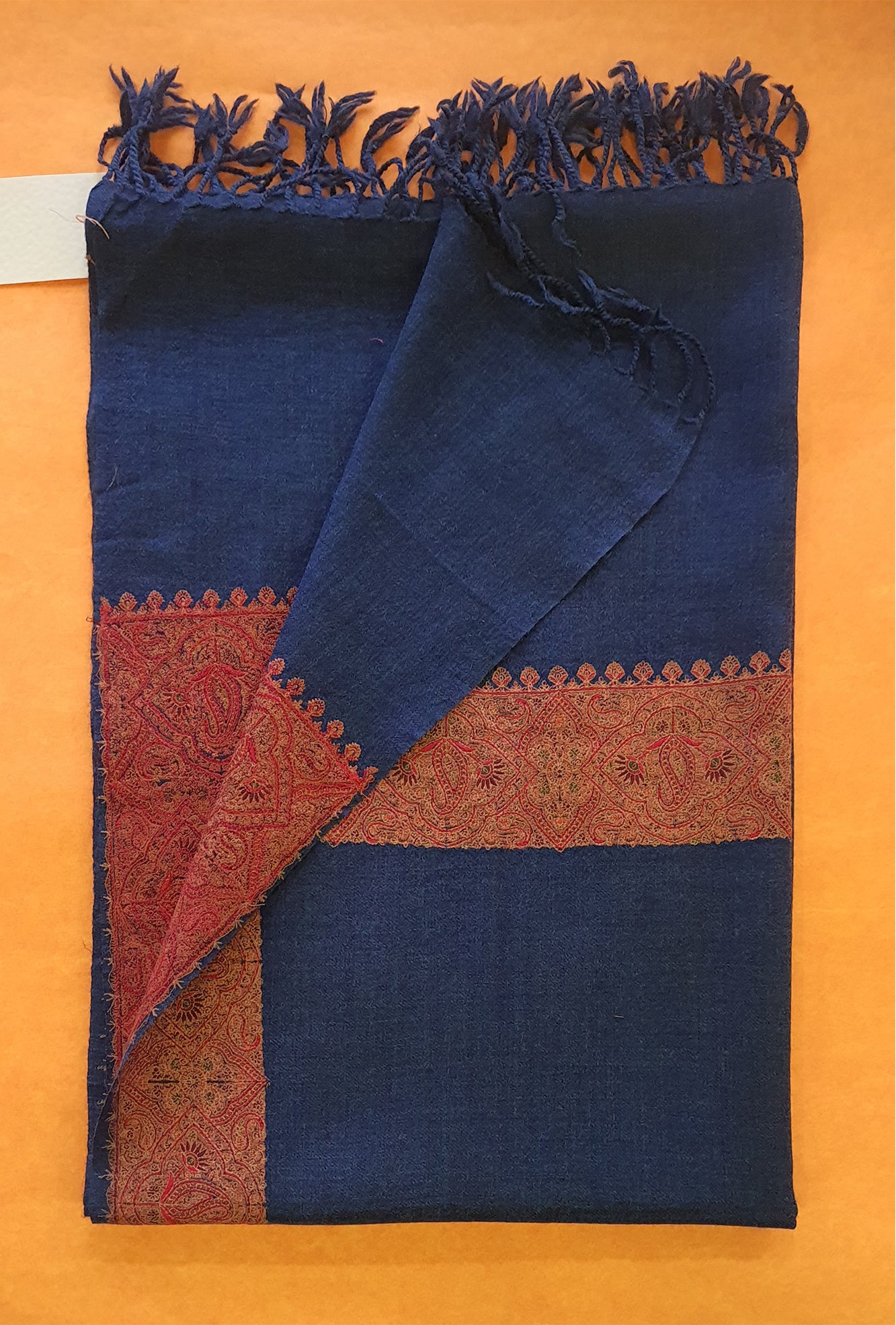 Women Pashmina Palla Buti Blue