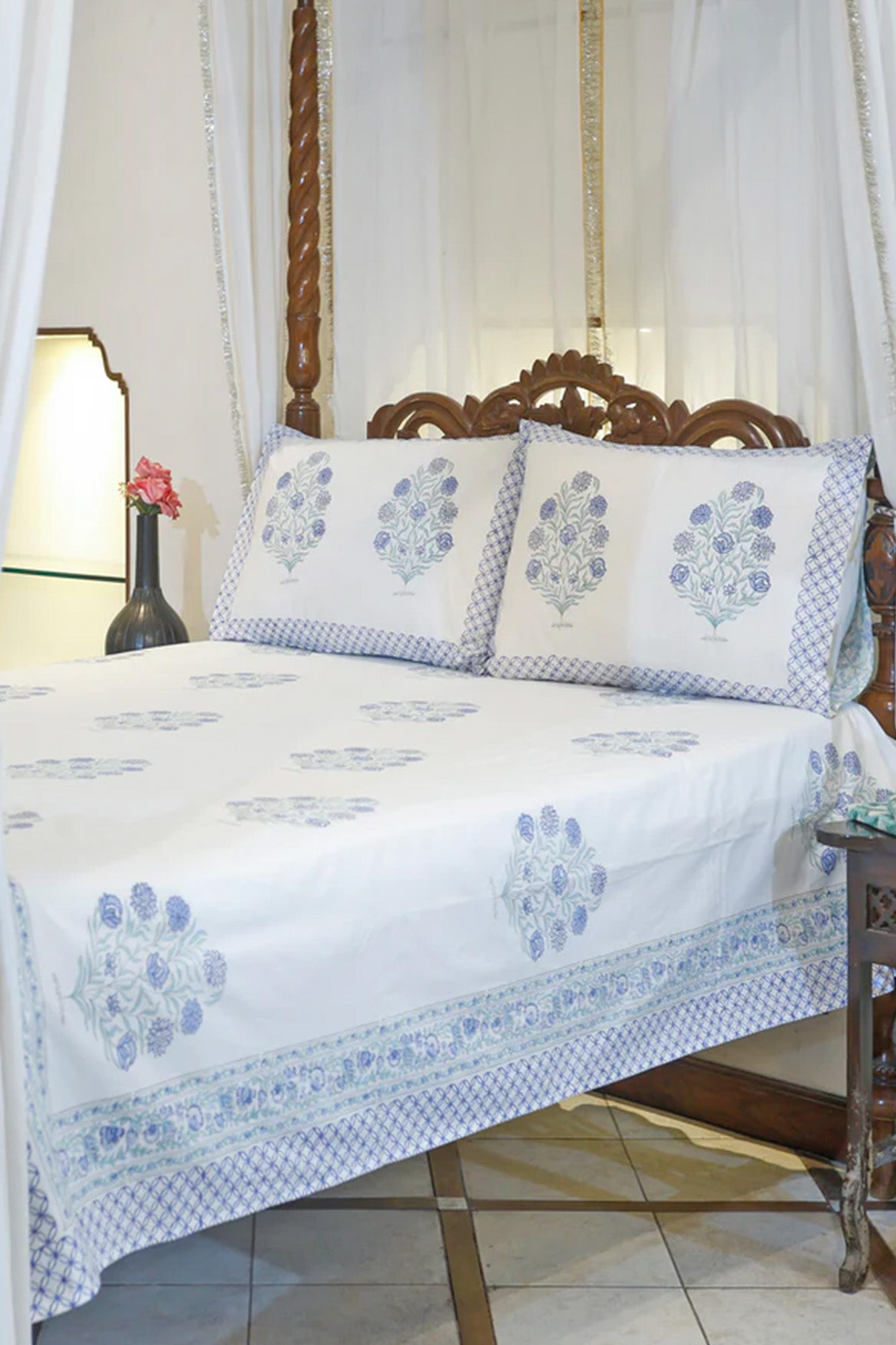 Neel Bagh Bed Sheet