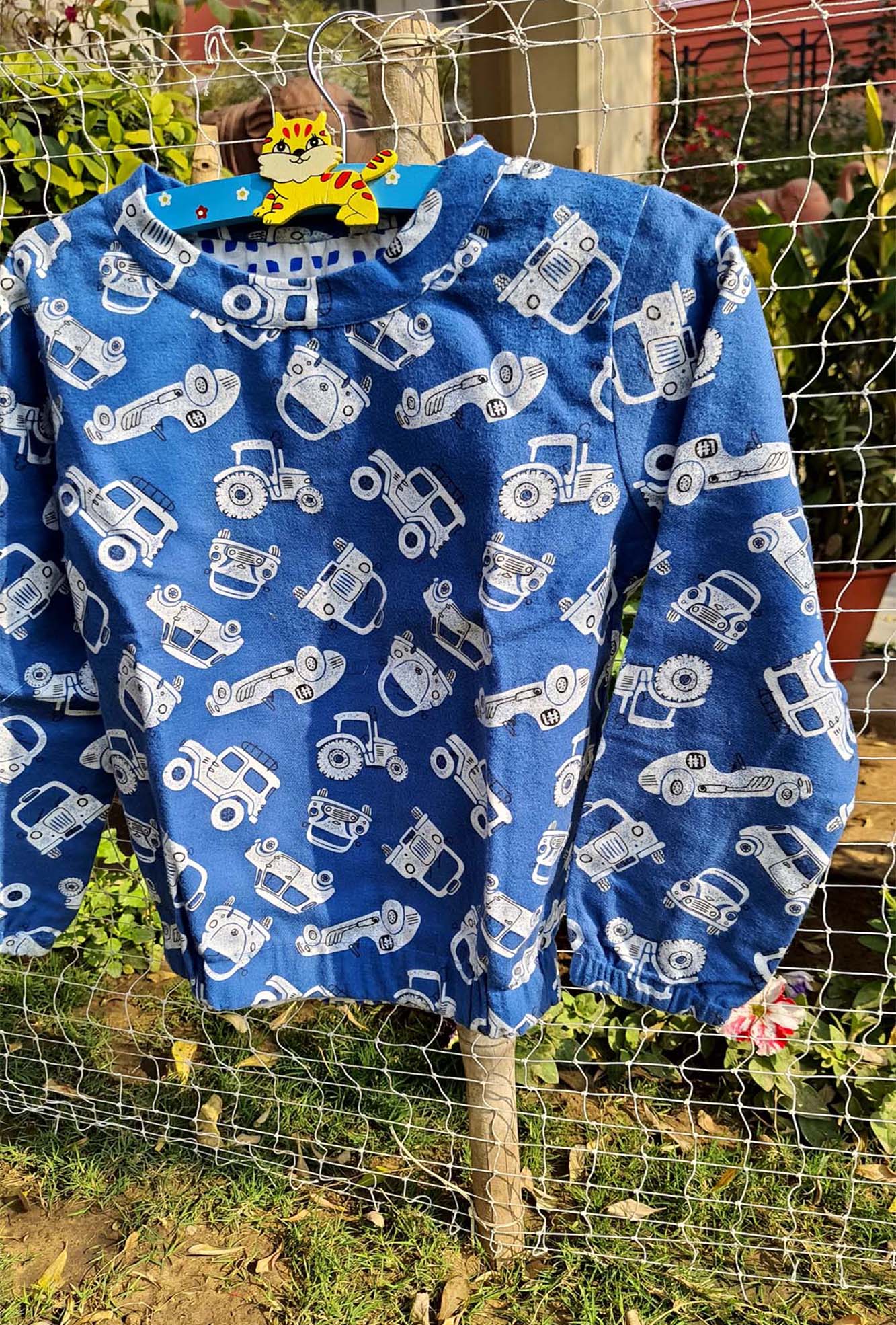 Shirt Winter Boy Car Jumper