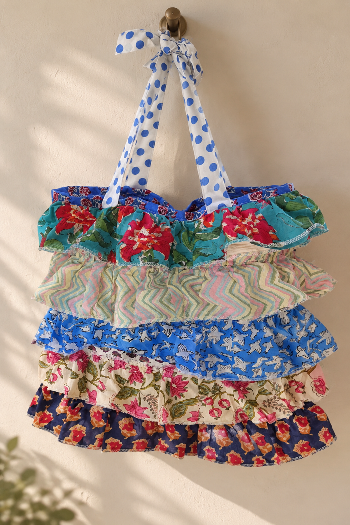 Multi Frill Tote Bag