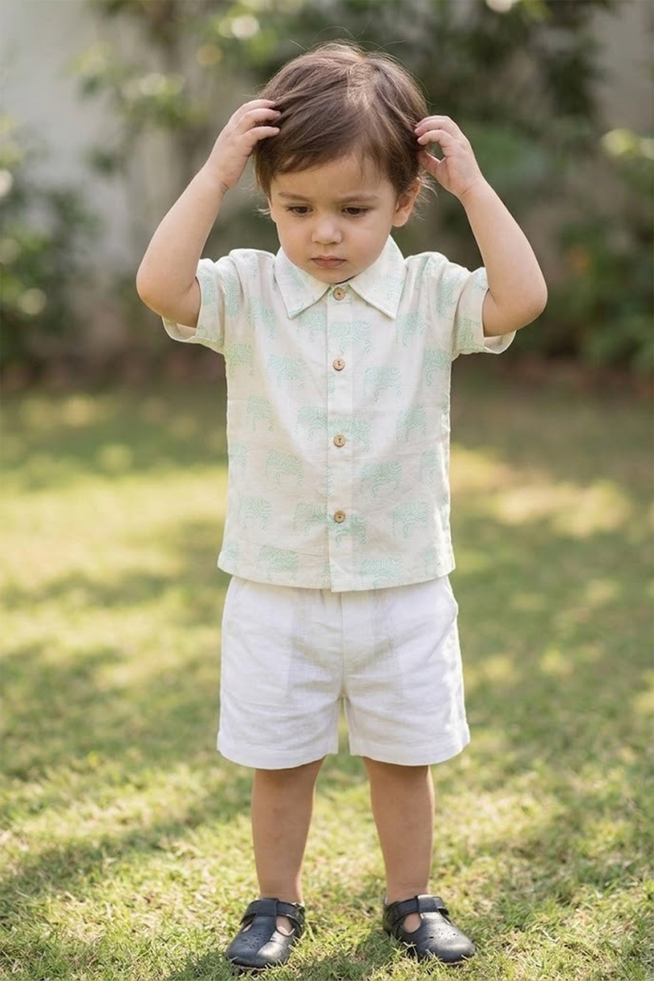 Green Elephant Shirt