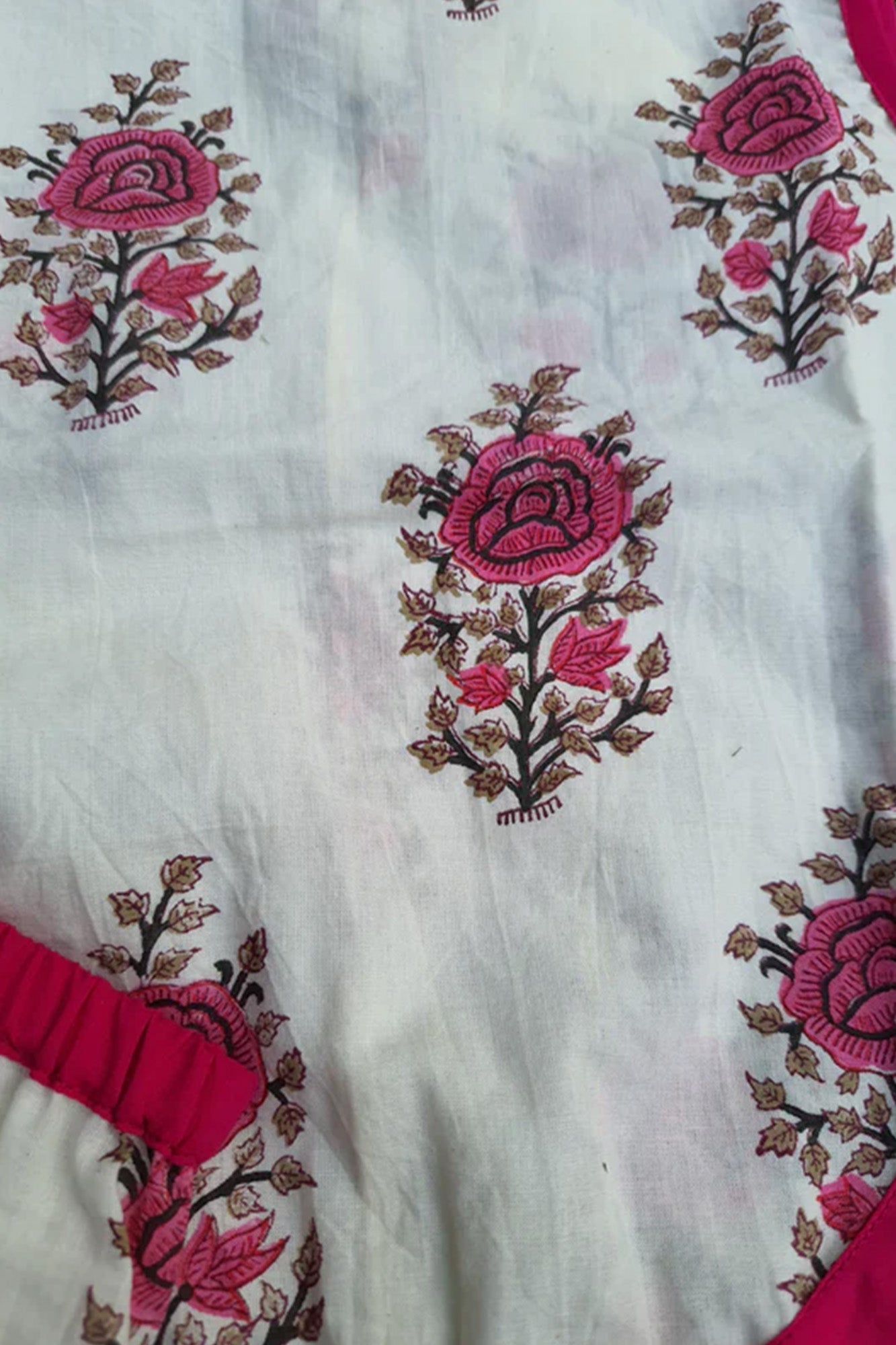 Mughal Pink - Infant Baby Dress With Shorts