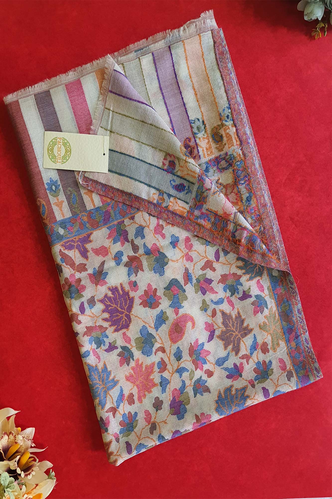 Pashmina Kani Woven Shawl