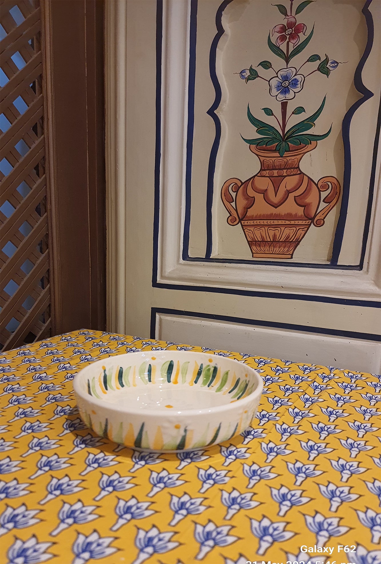 Ceramic Plate Cream