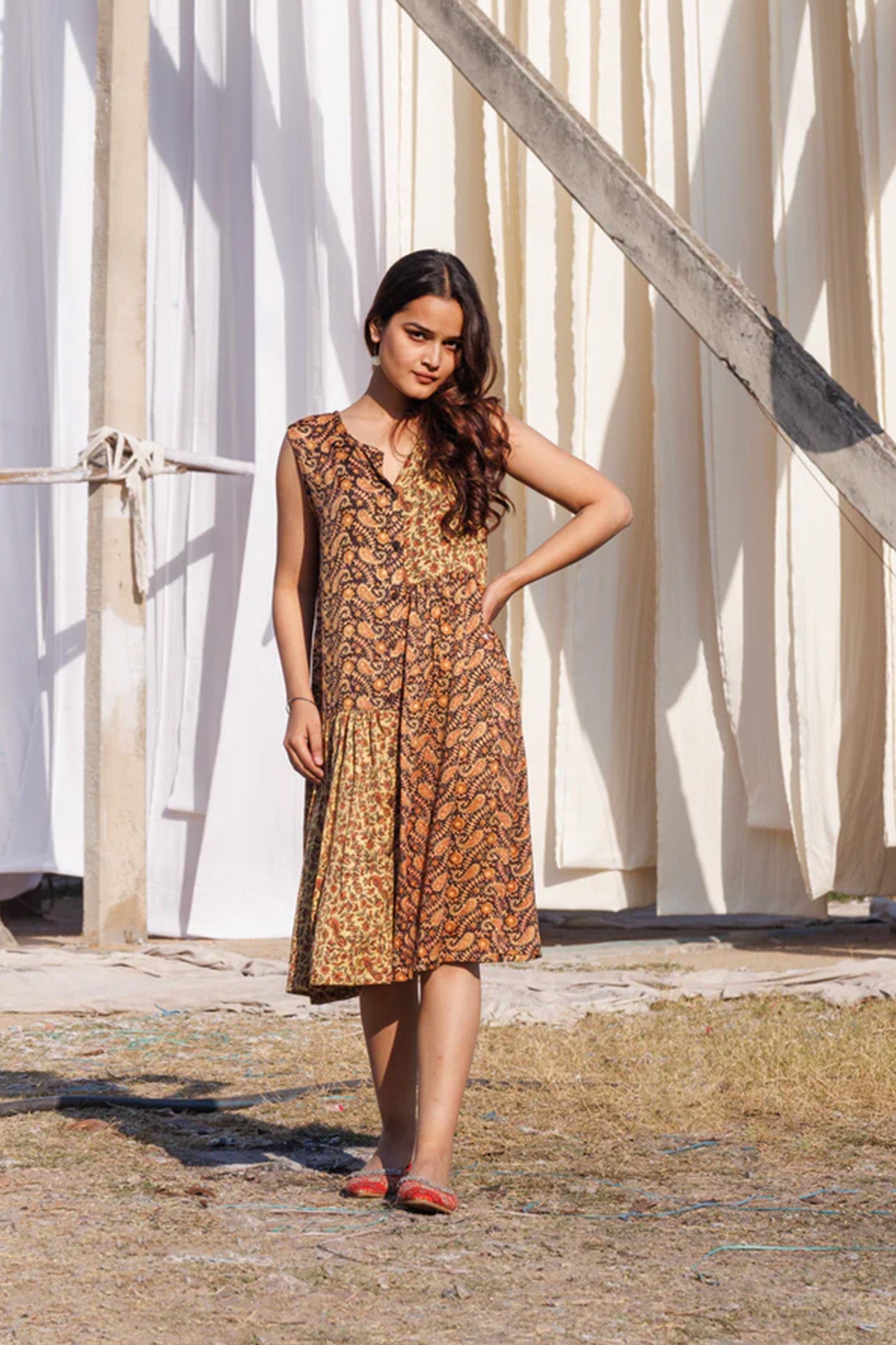 Maati Japanese Silk Dress