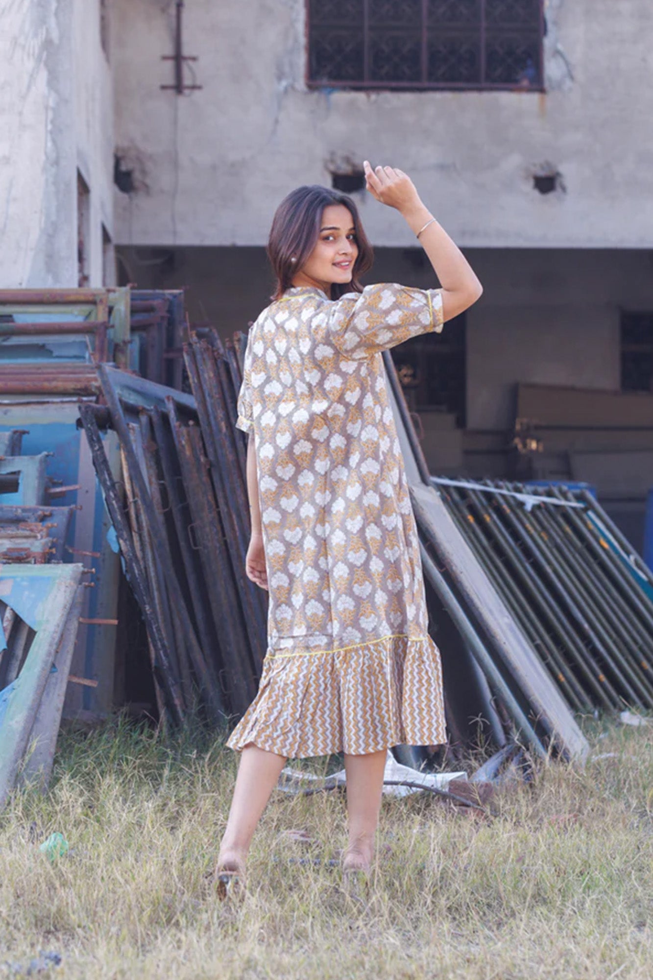 Maati Kashish Frill Dress