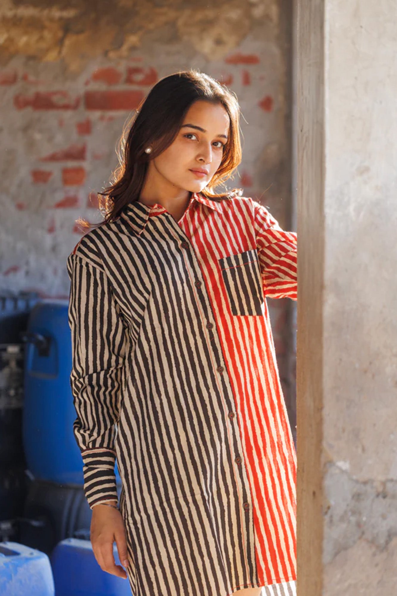Maati Puzzle Stripes Shirt
