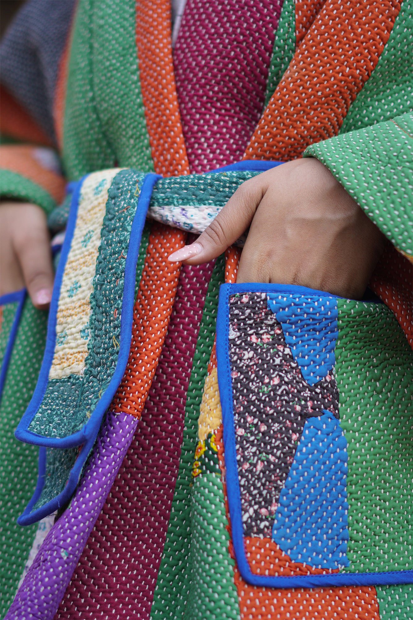 Kantha Kimono Jacket