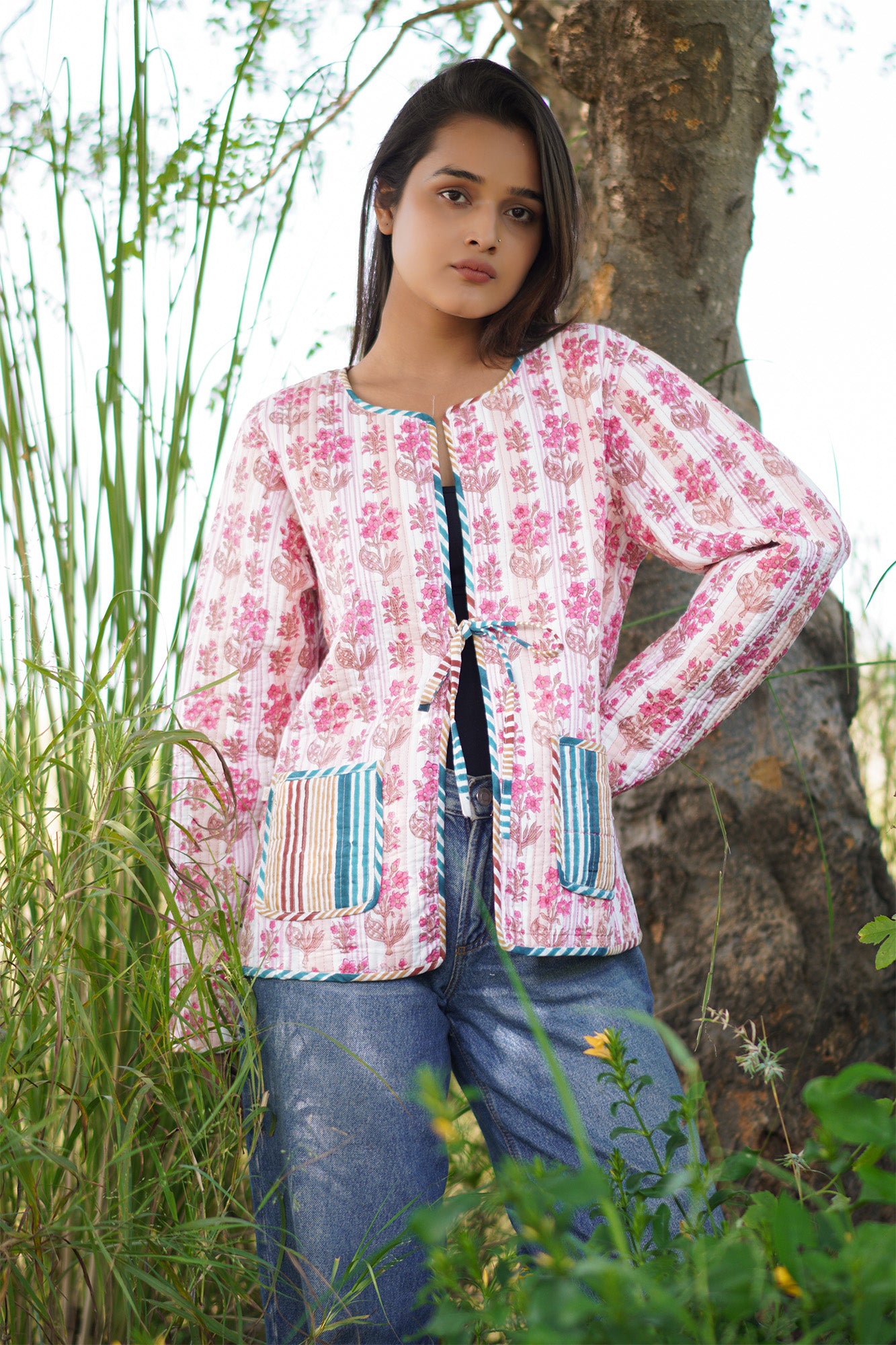 Warm Blush Reversible Jacket