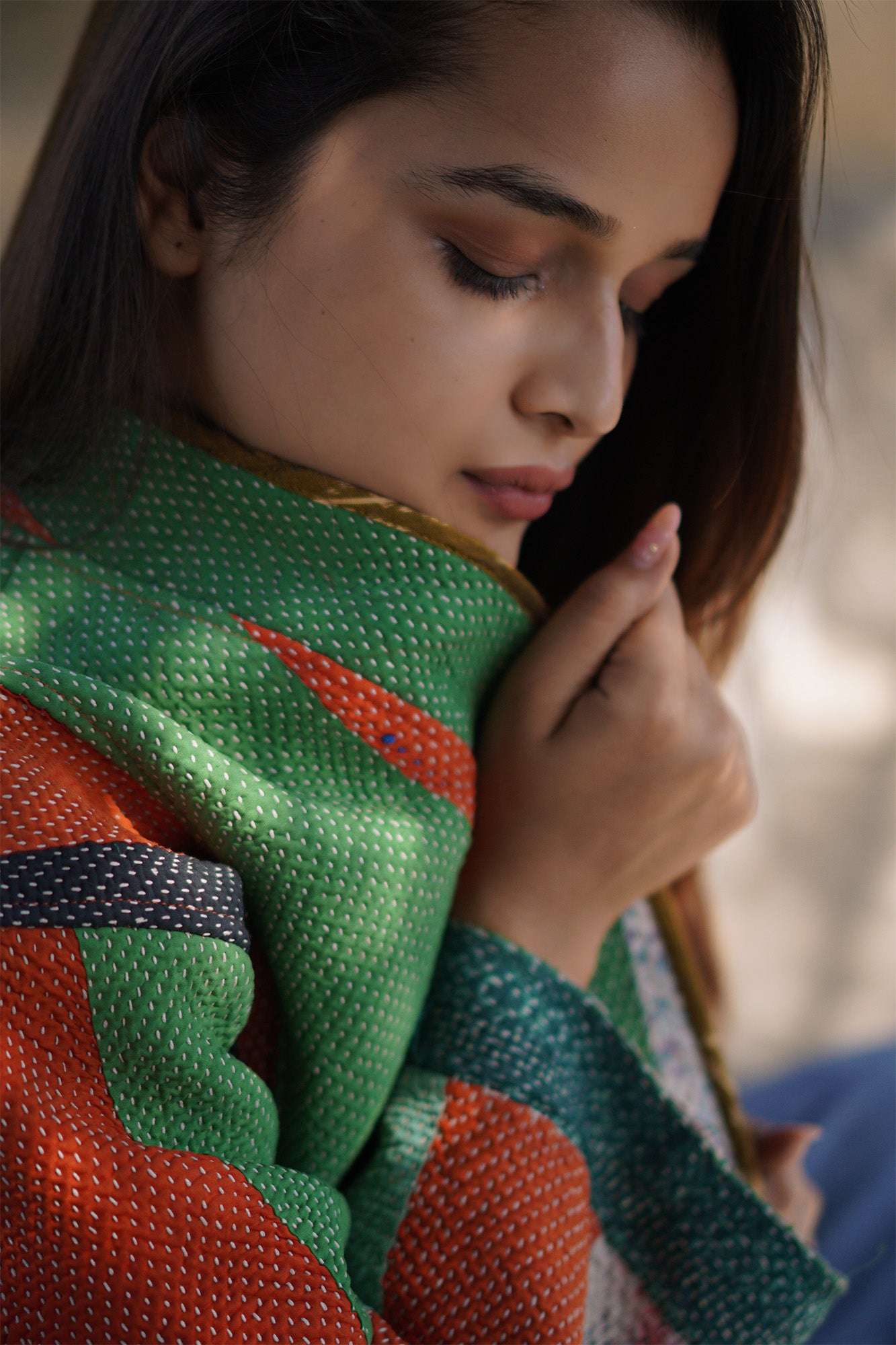 Kantha Full Sleeve Jacket