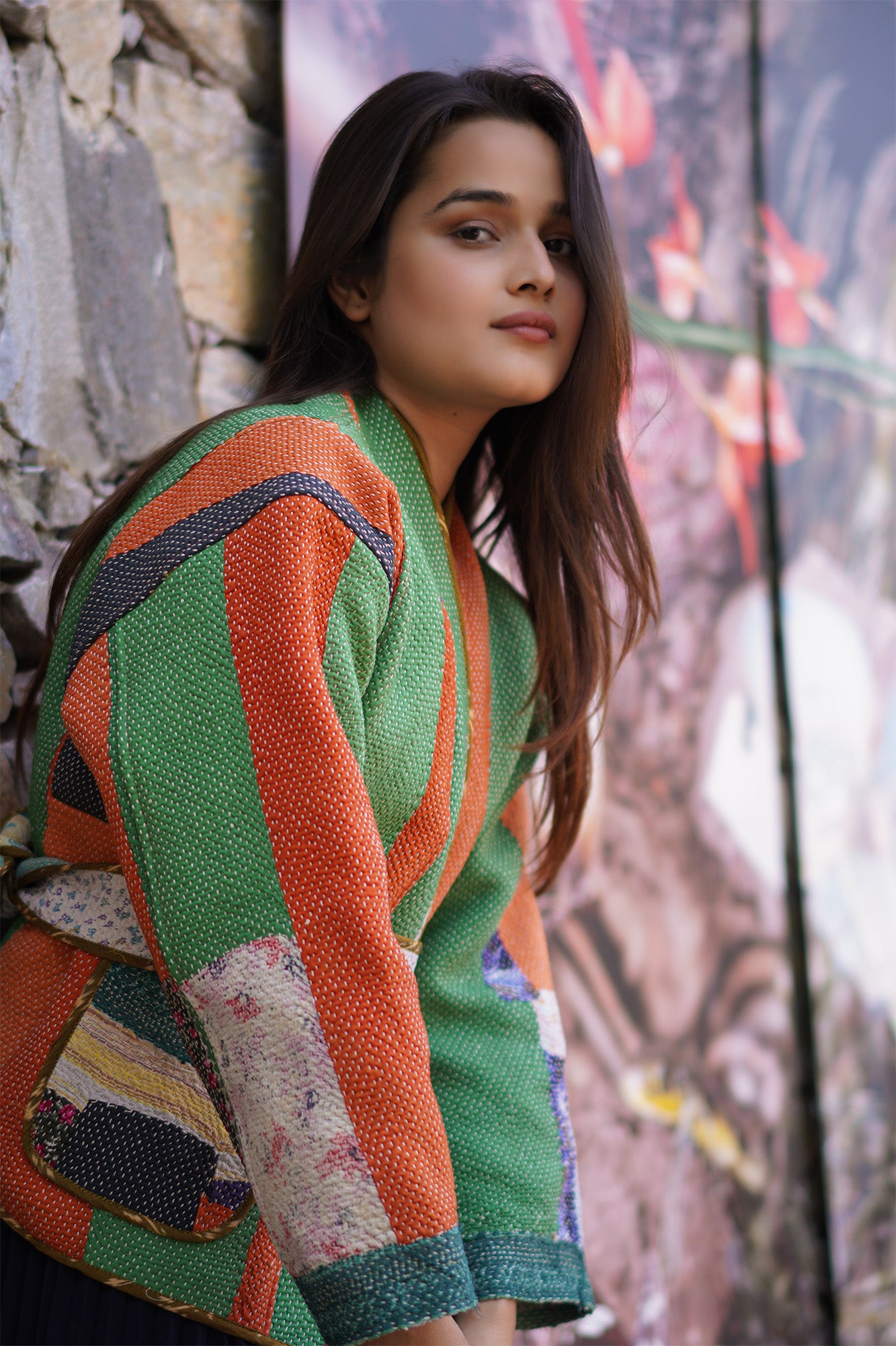 Kantha Full Sleeve Jacket