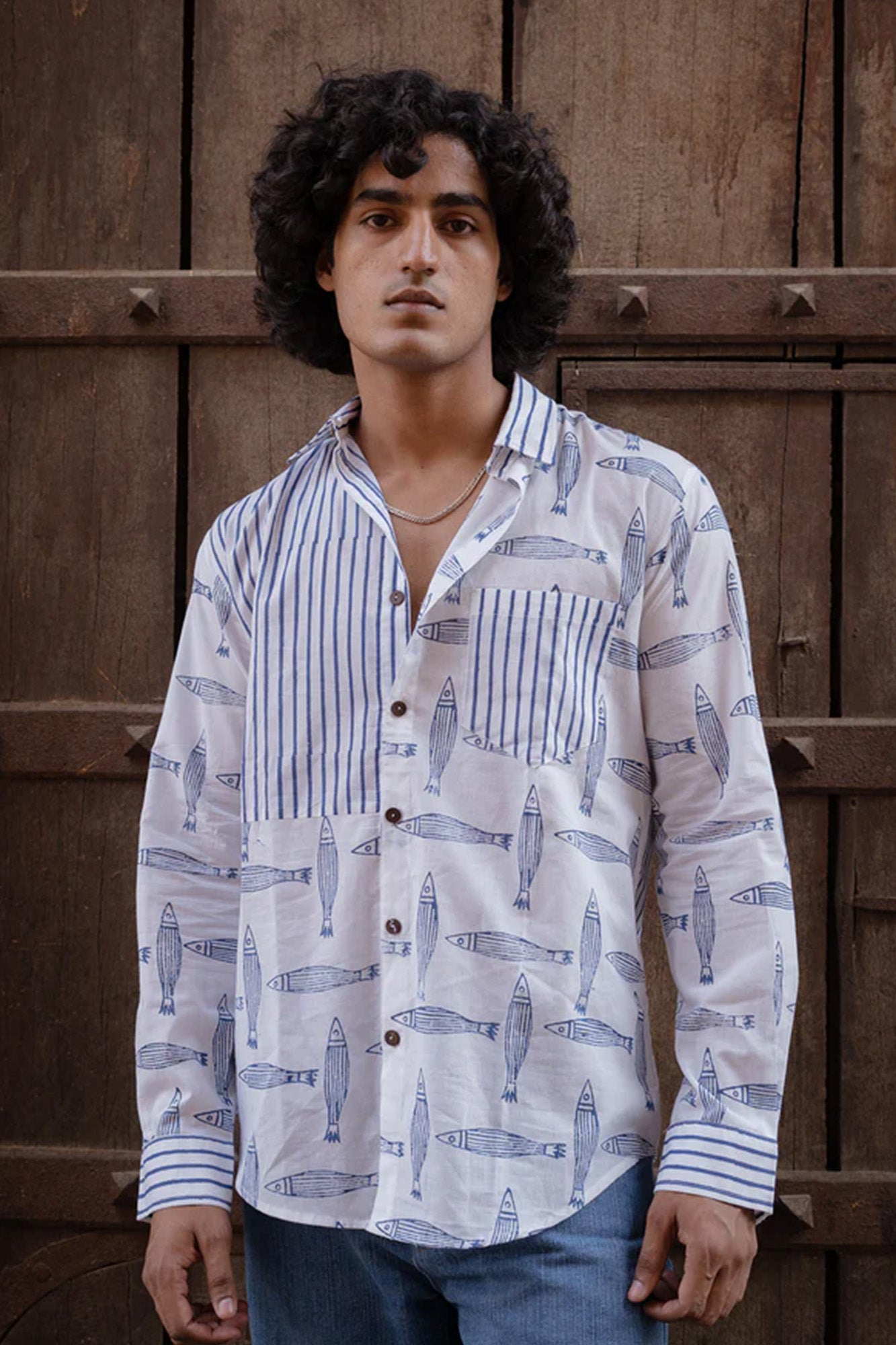 Ocean Mix Full Sleeve Shirt