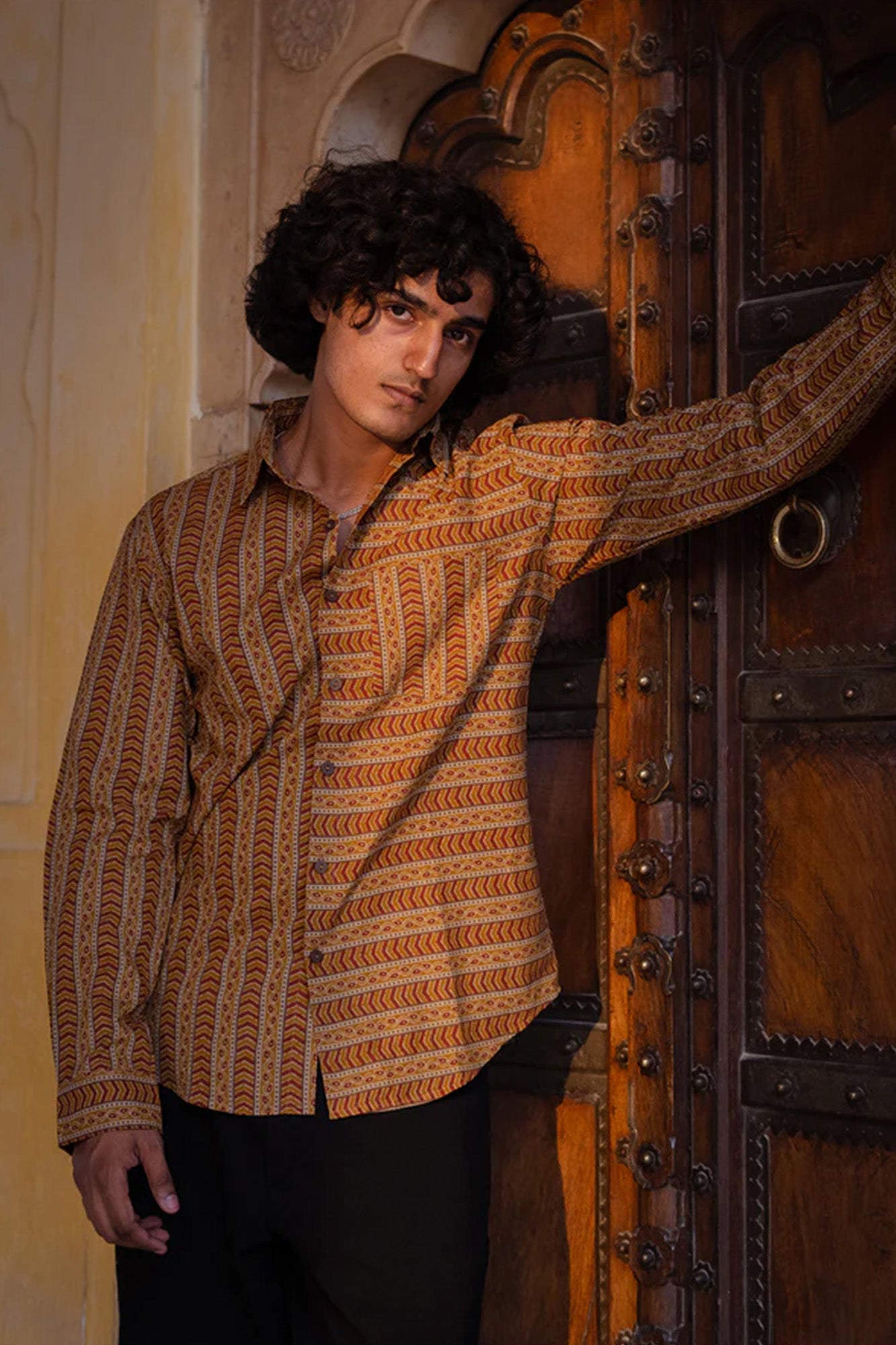 Maati Zigzag Full Sleeve Shirt