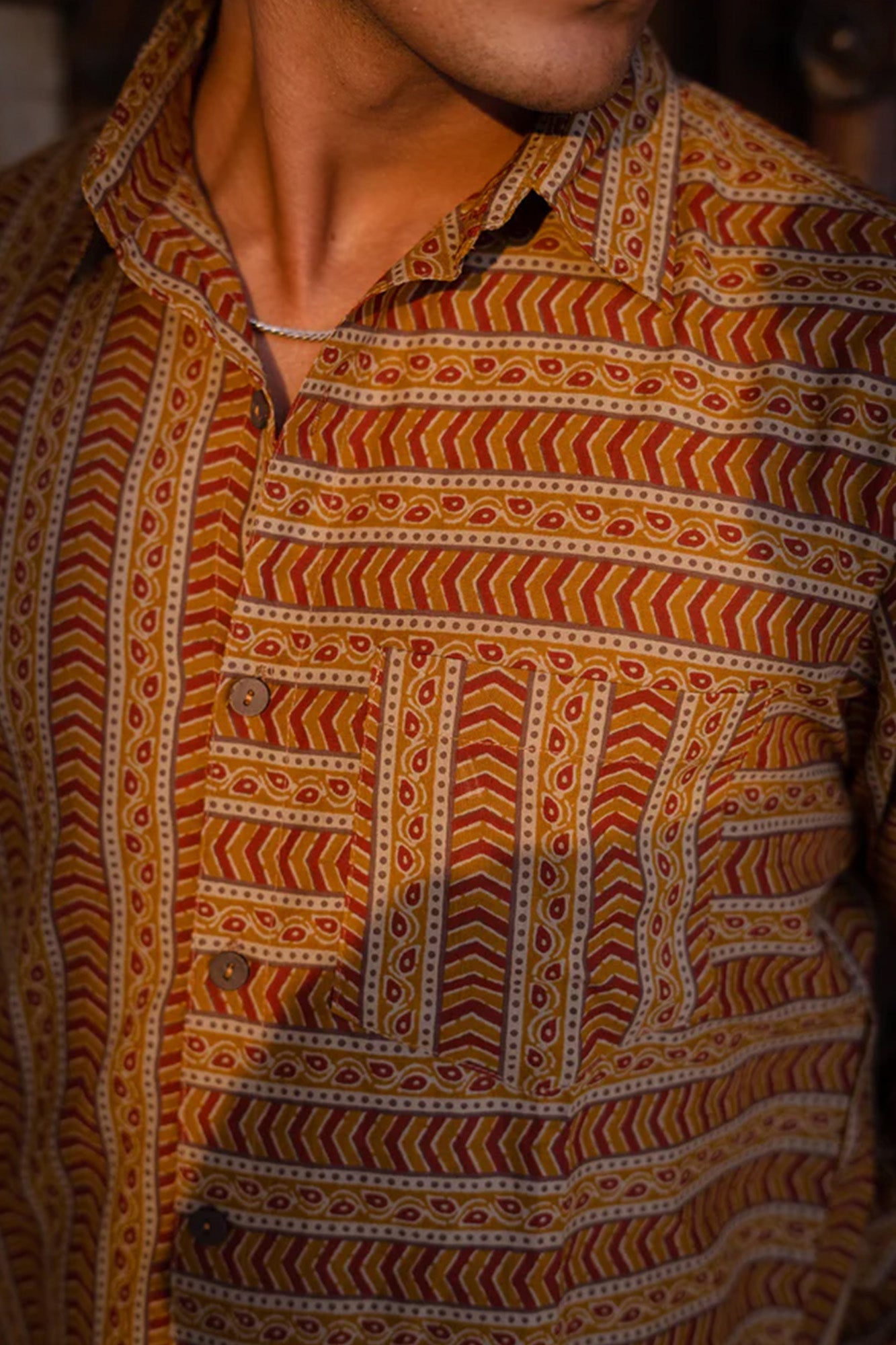 Maati Zigzag Full Sleeve Shirt
