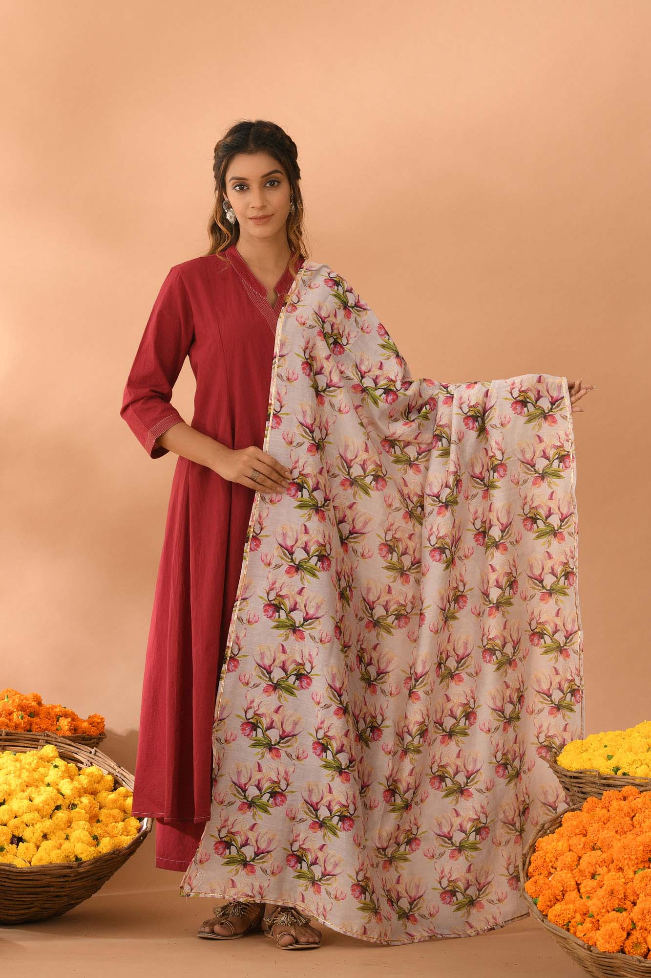 Women Angarakha Nazmeen Suit Set of 3