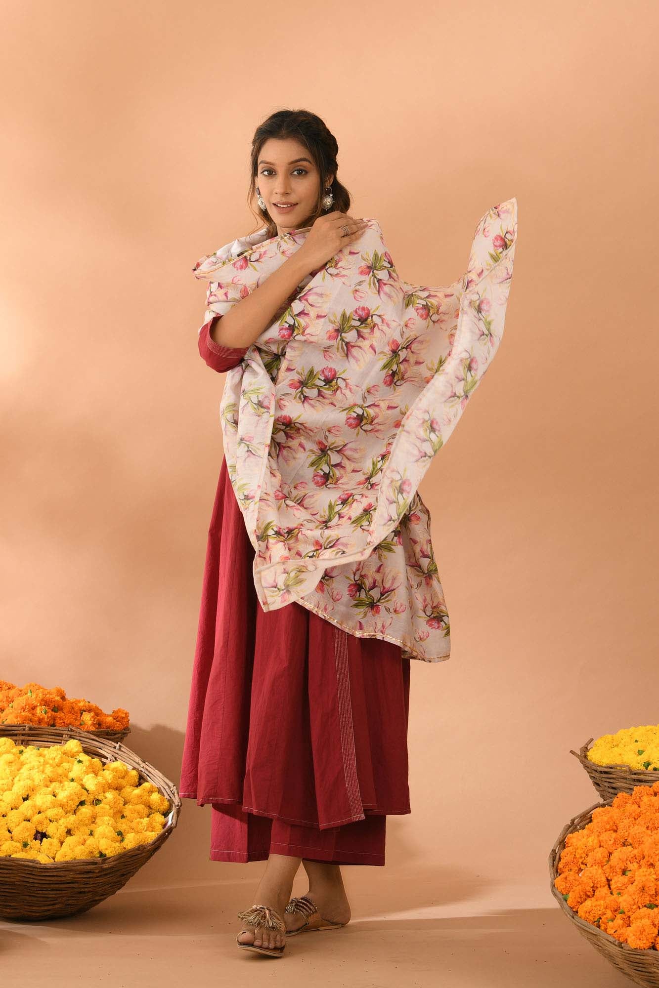 Women Angarakha Nazmeen Suit Set of 3