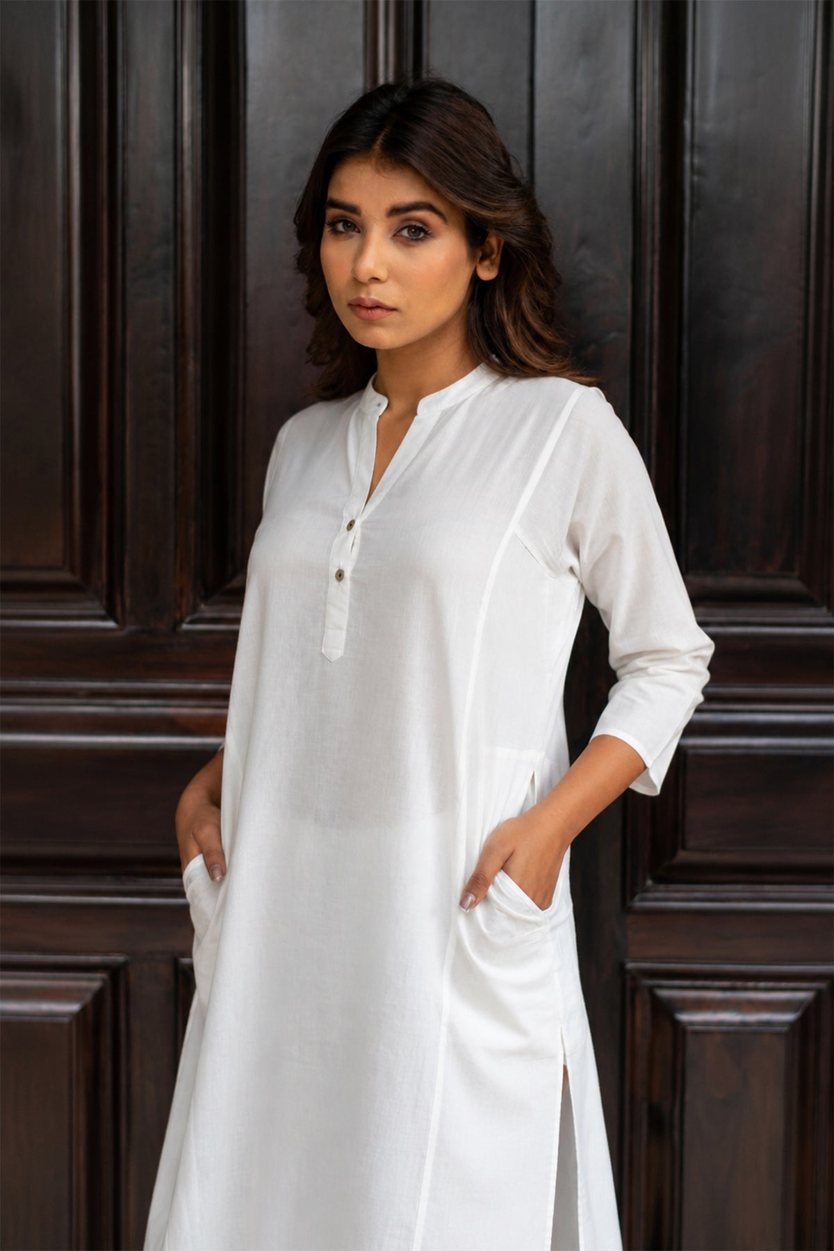Kurta Long Women Gust White