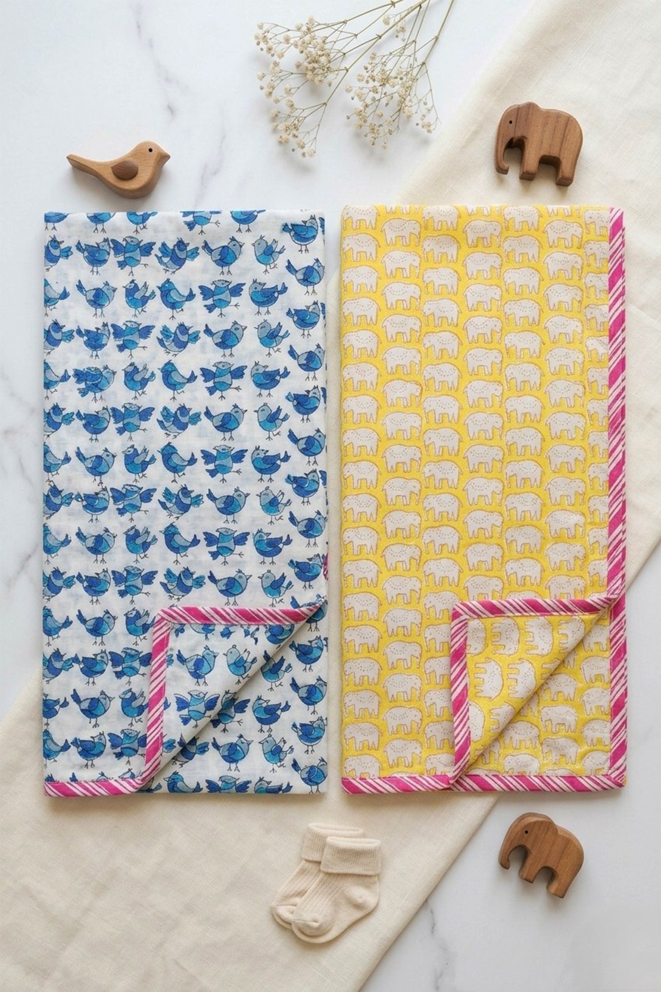 Nest & Nuzzle Swaddle Pair