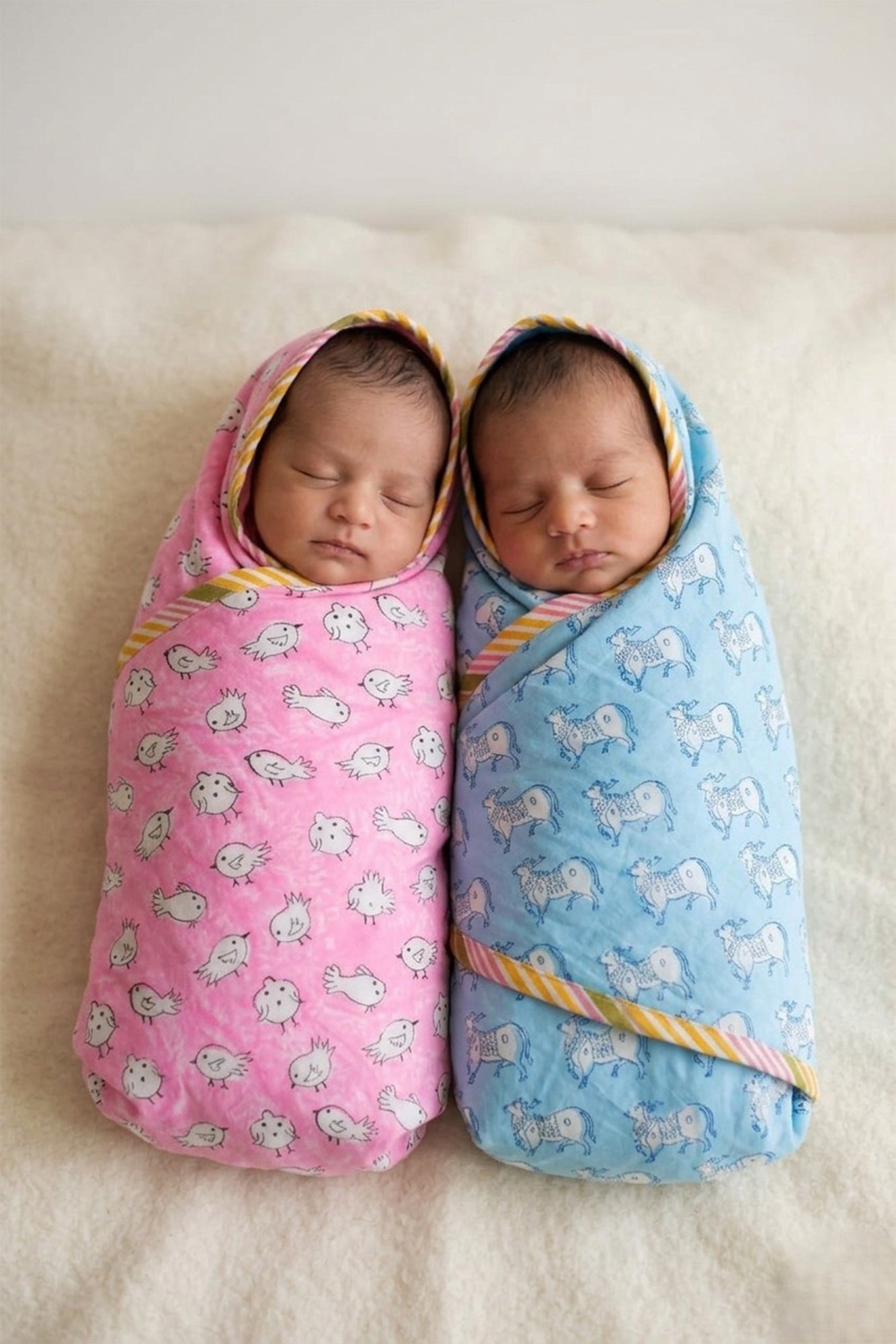 Snuggle Safari Swaddle Pair