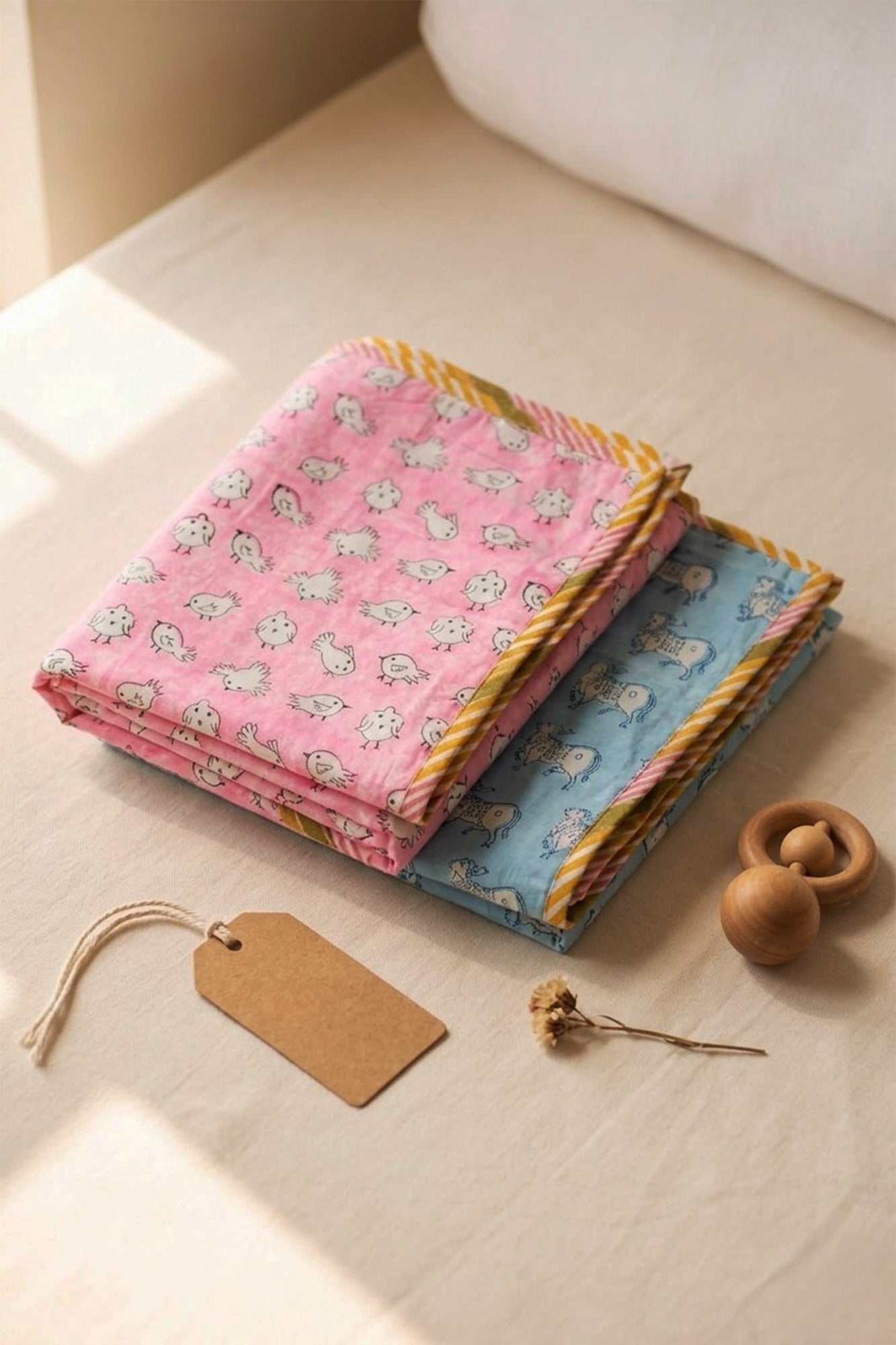 Snuggle Safari Swaddle Pair