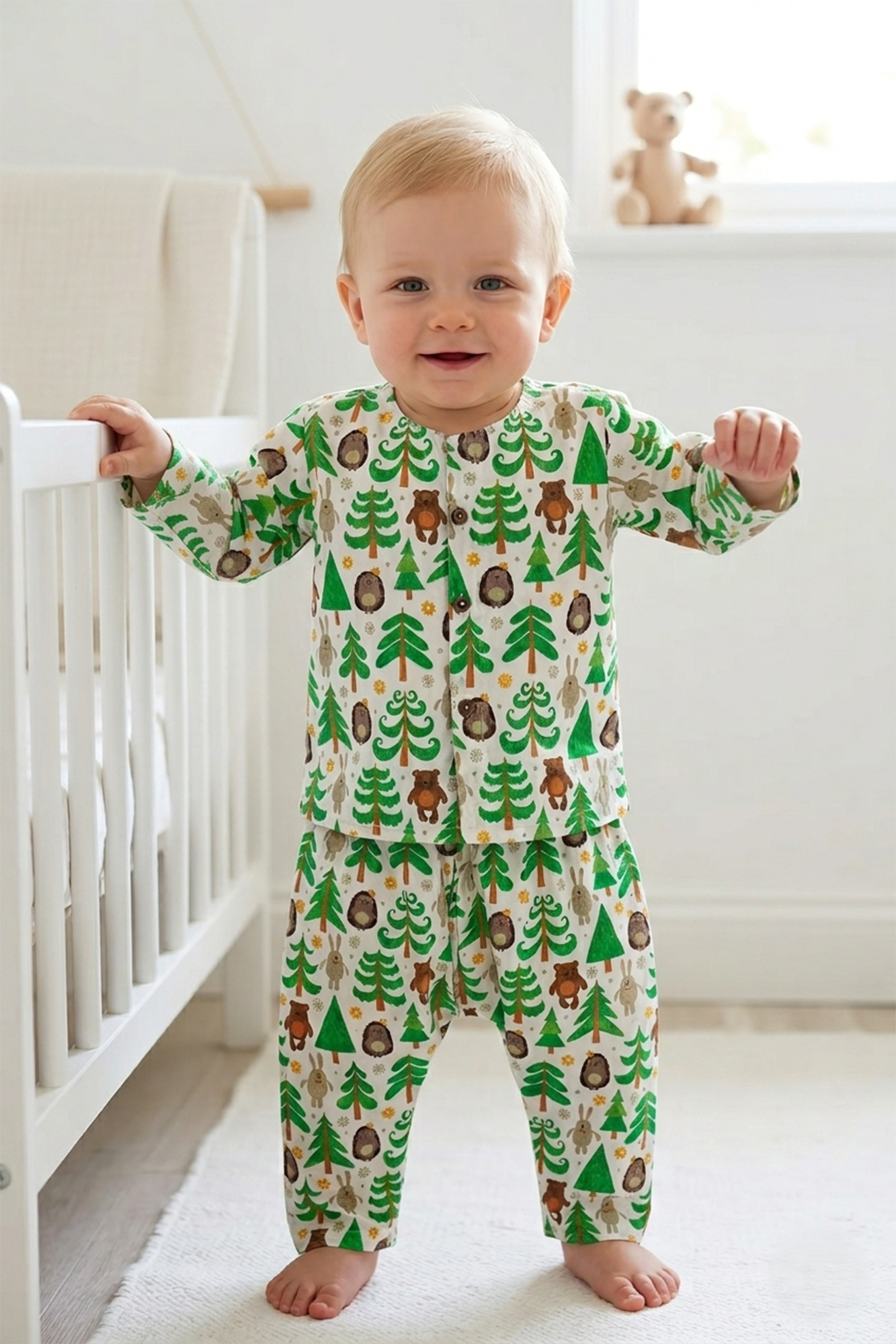 Christmas Tree Shirt & Pajama Set