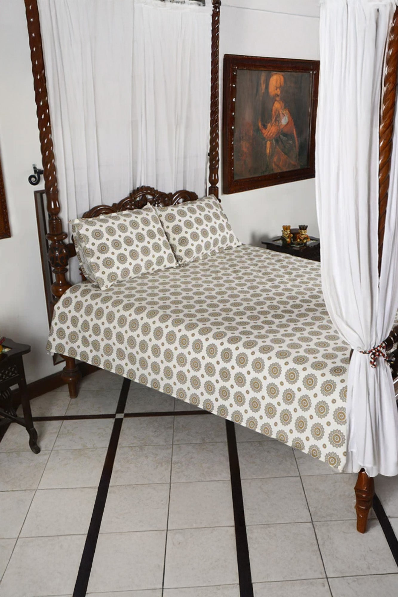 Golden Galaxy - Bedsheet