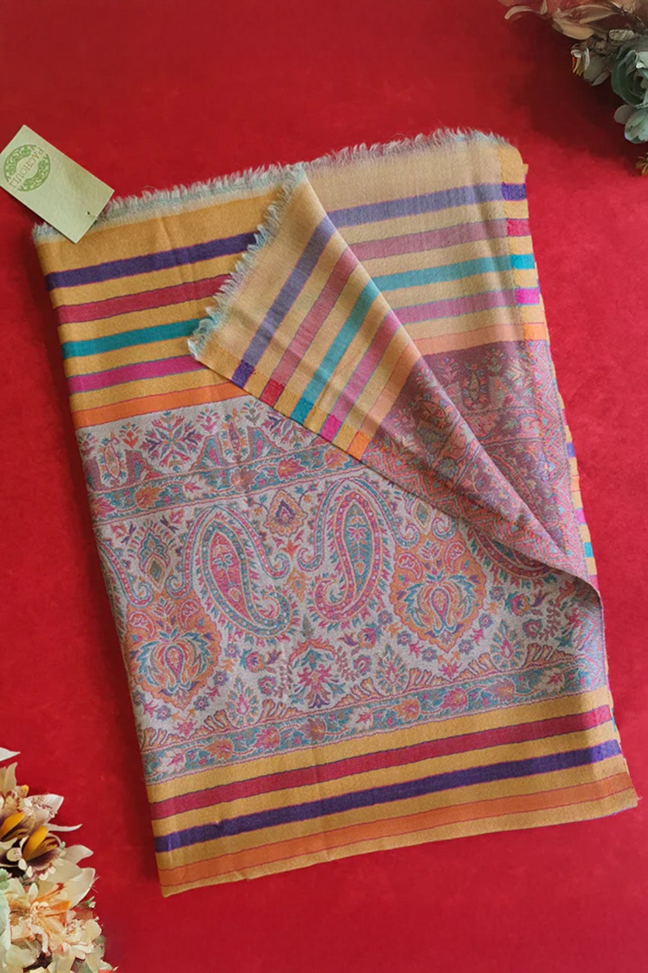 Pashmina Kani Woven Shawl