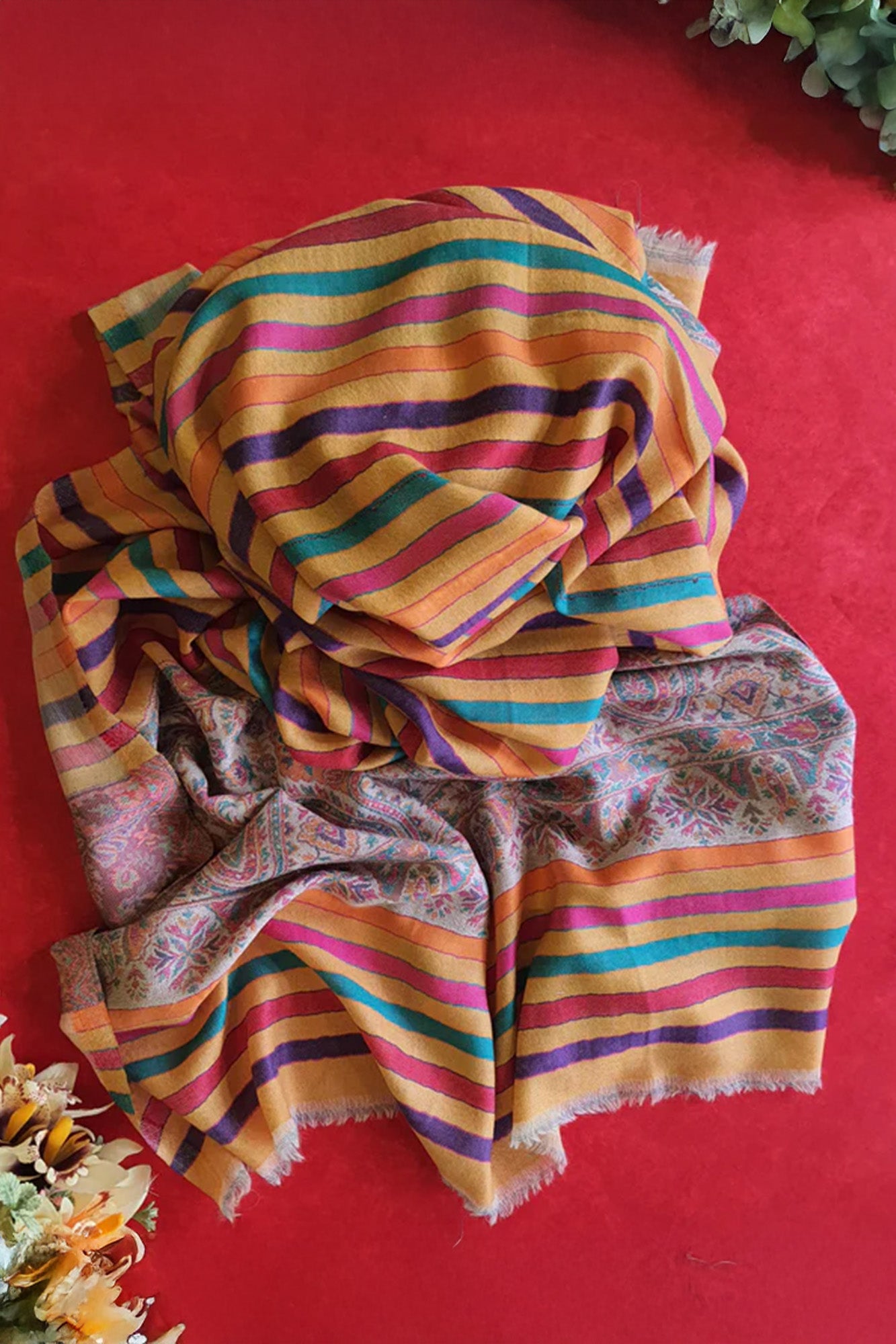 Pashmina Kani Woven Shawl