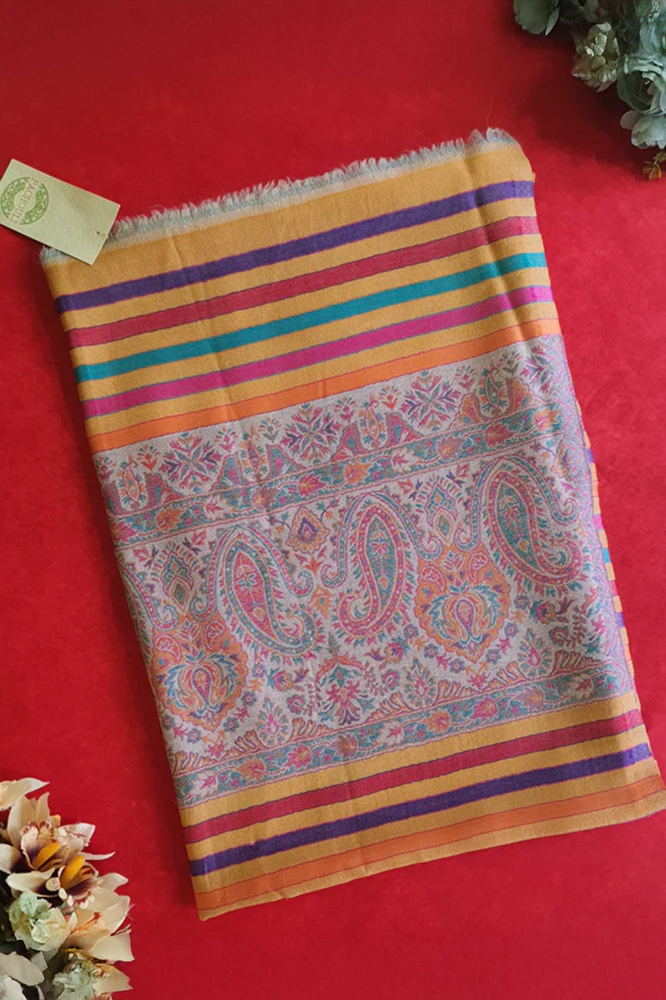 Pashmina Kani Woven Shawl