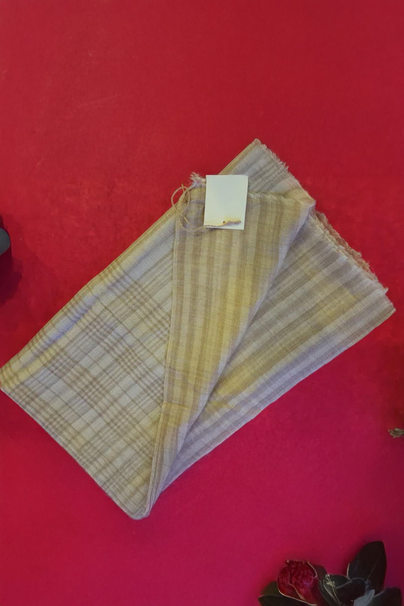 Pashmina Khadi Self Textured