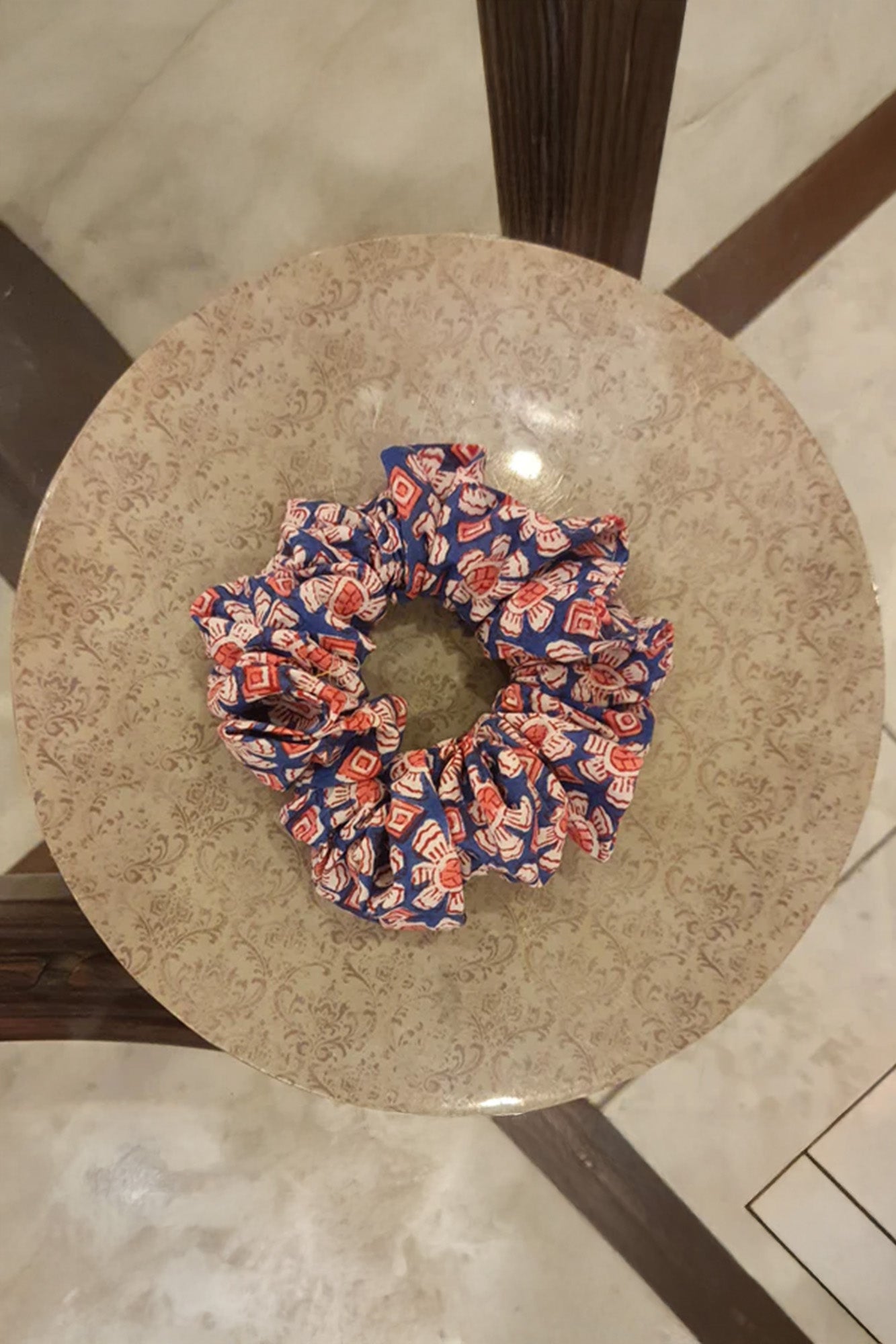 Hair Band Set of 5 Block Printed