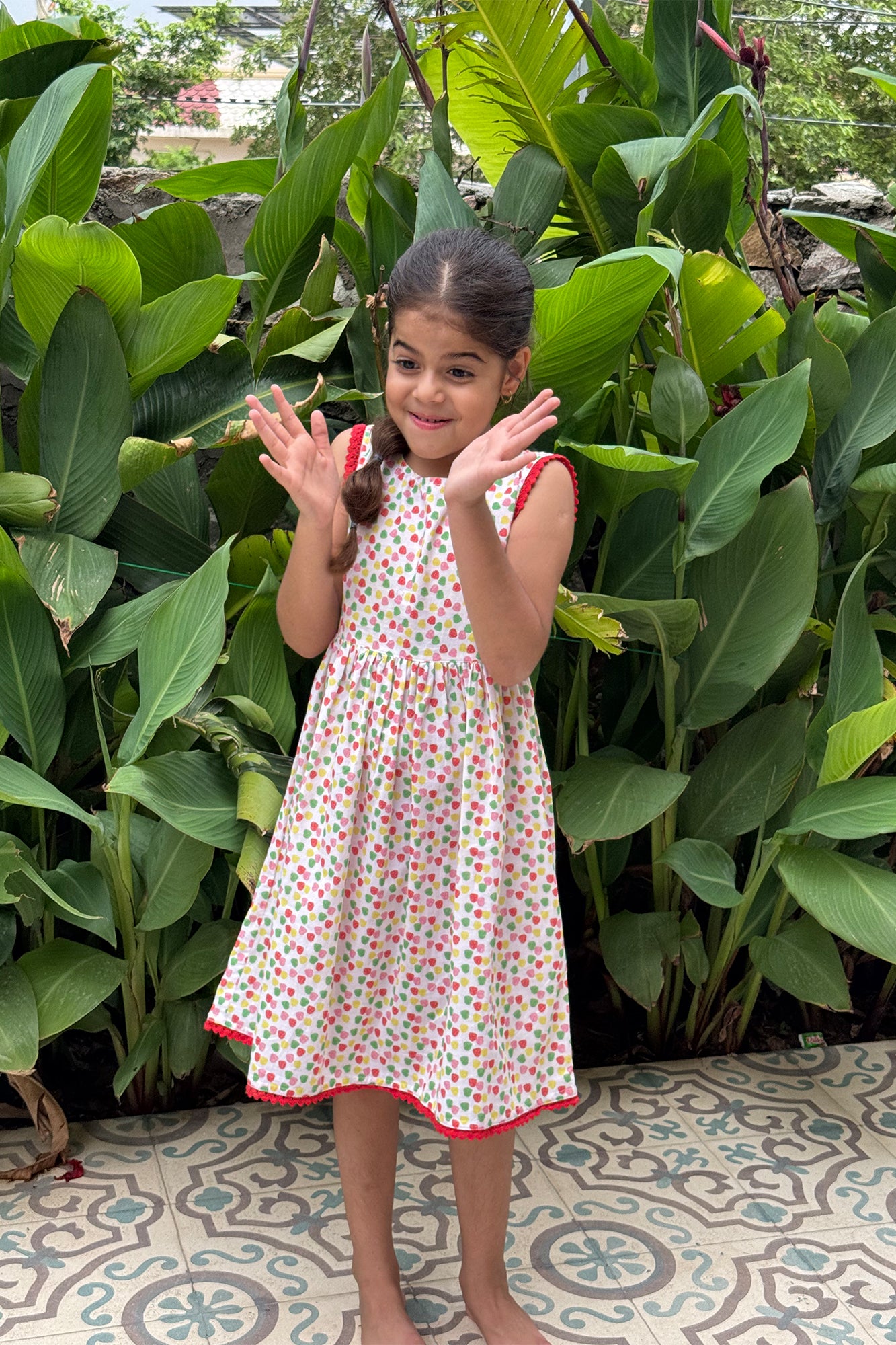 Little Hearts Girl Frock