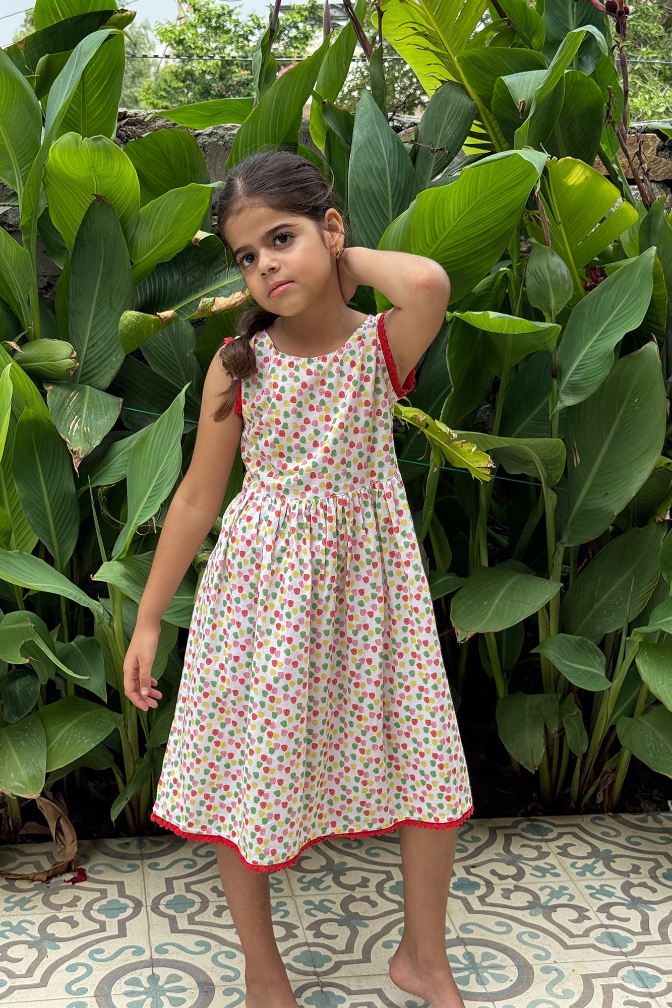 Little Hearts Girl Frock