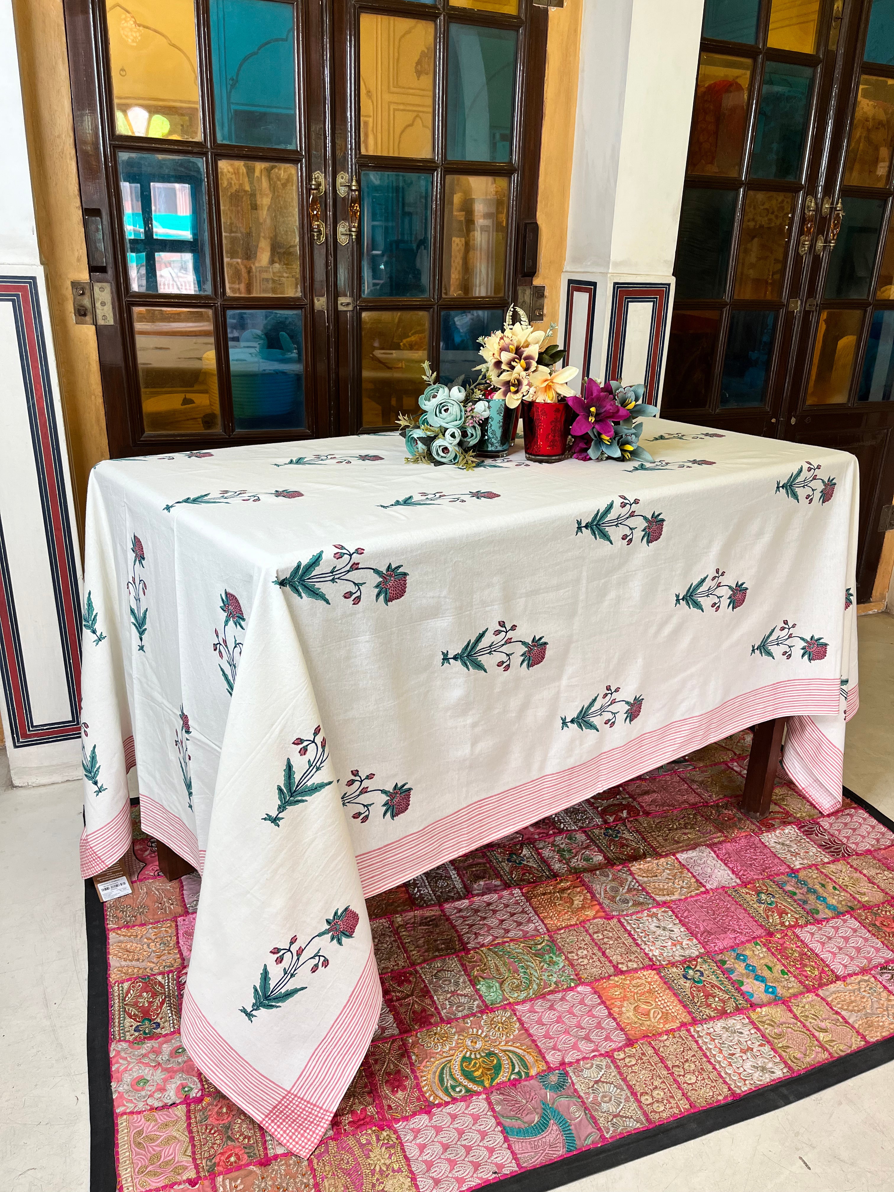 Mughal Bloom Table Cover