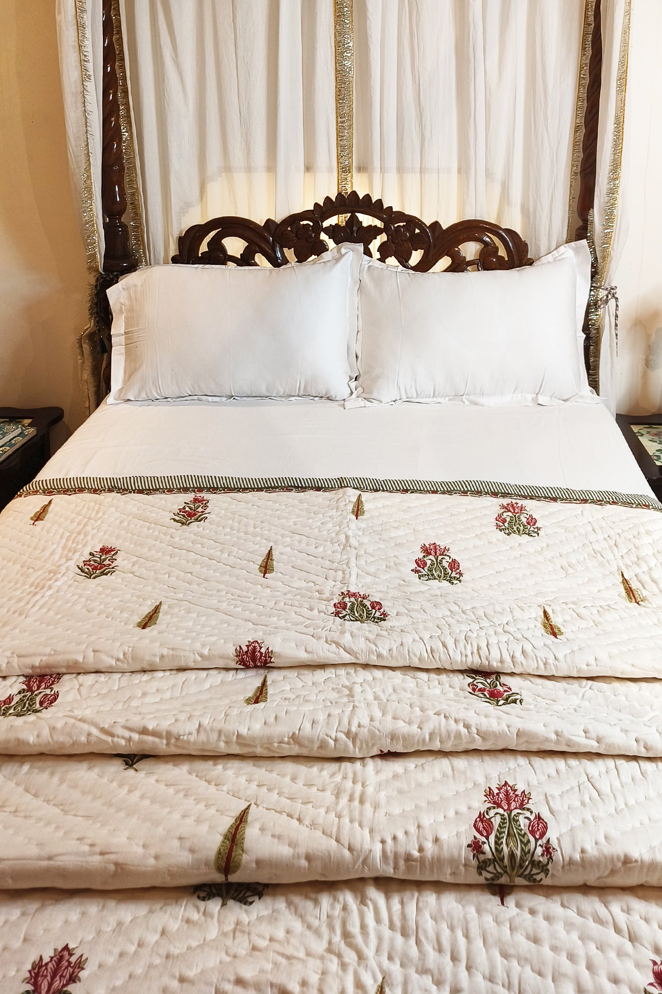 Heritage Bloom Razai