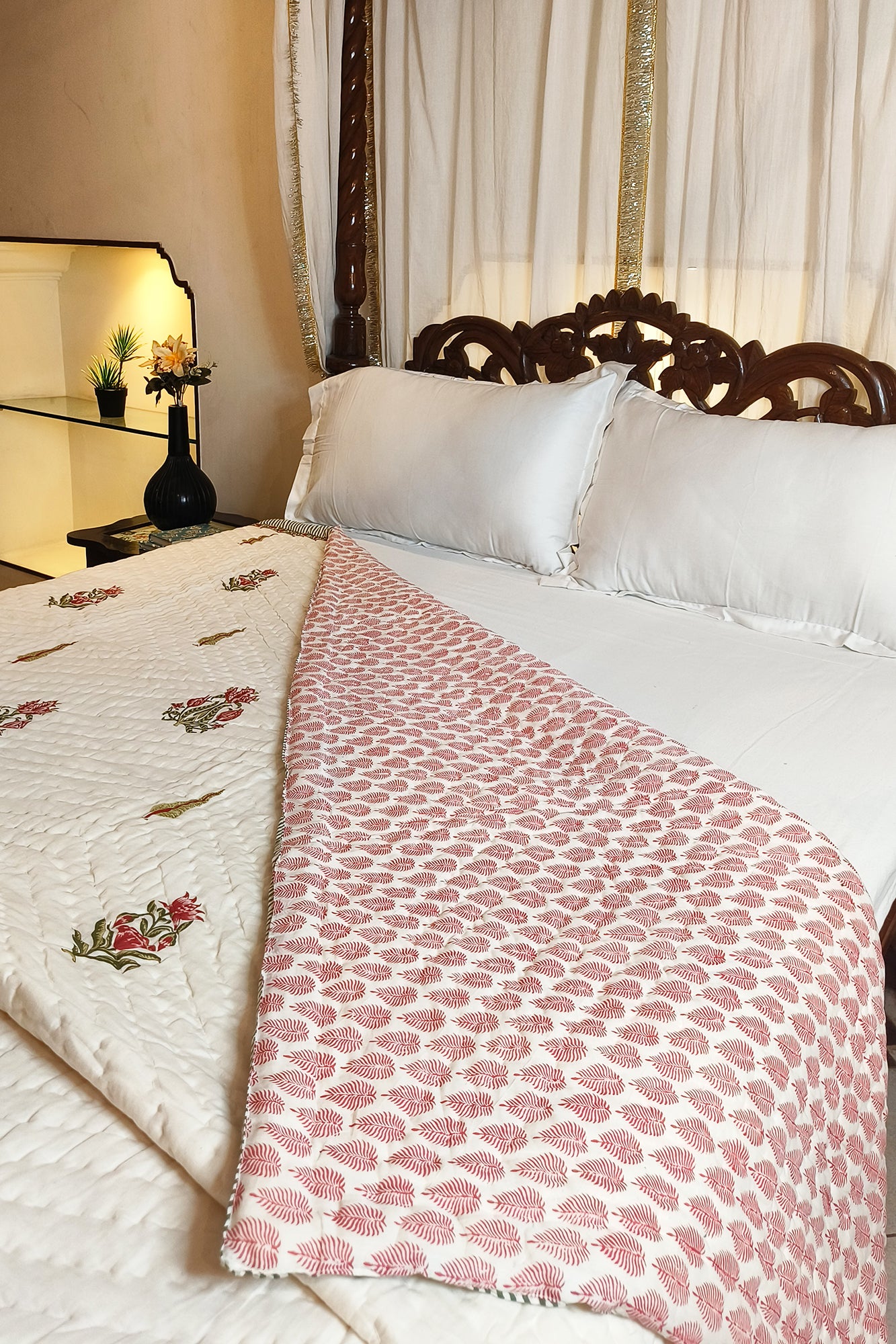 Heritage Bloom Razai