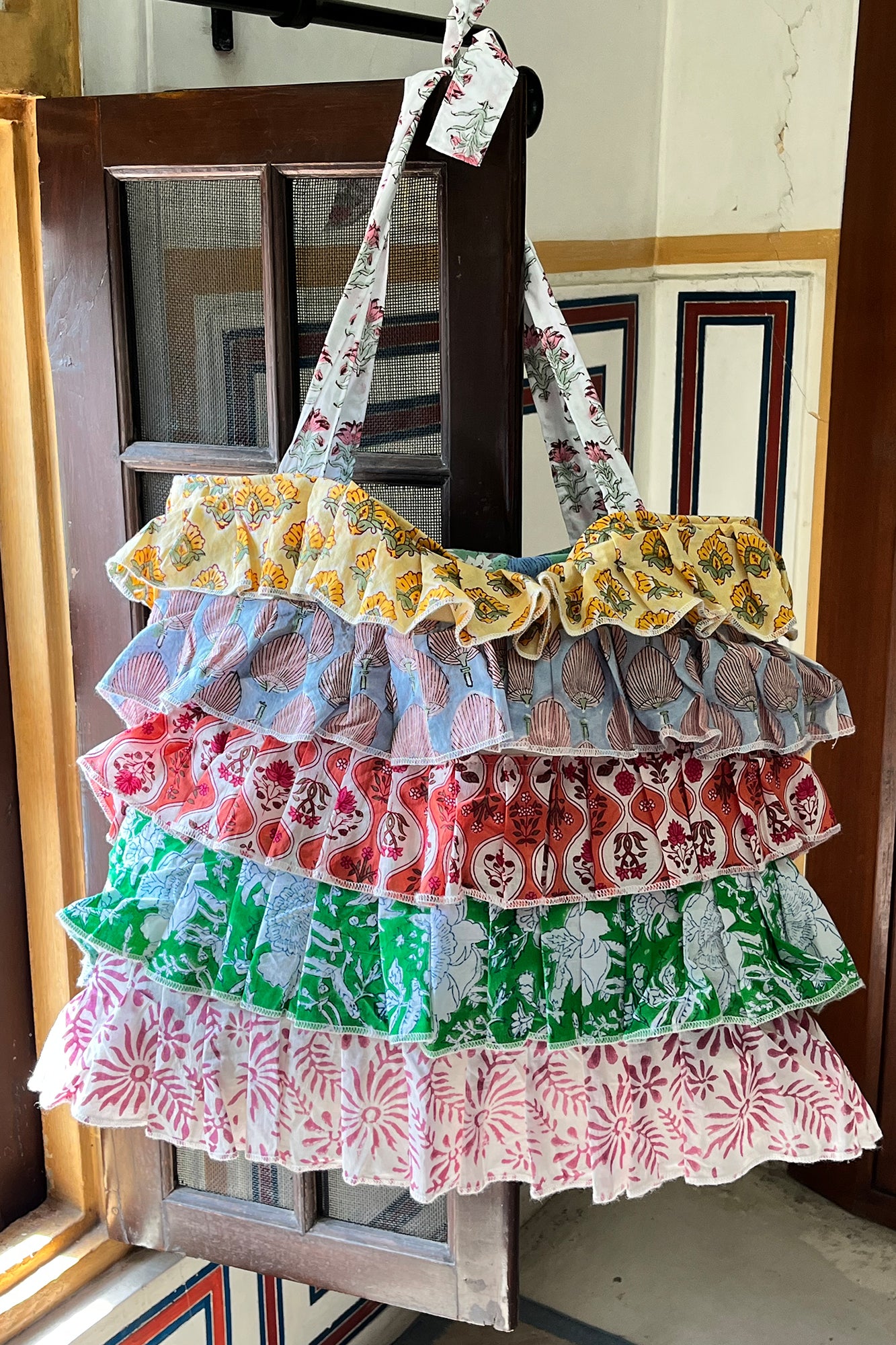 Multi Frill Tote Bag