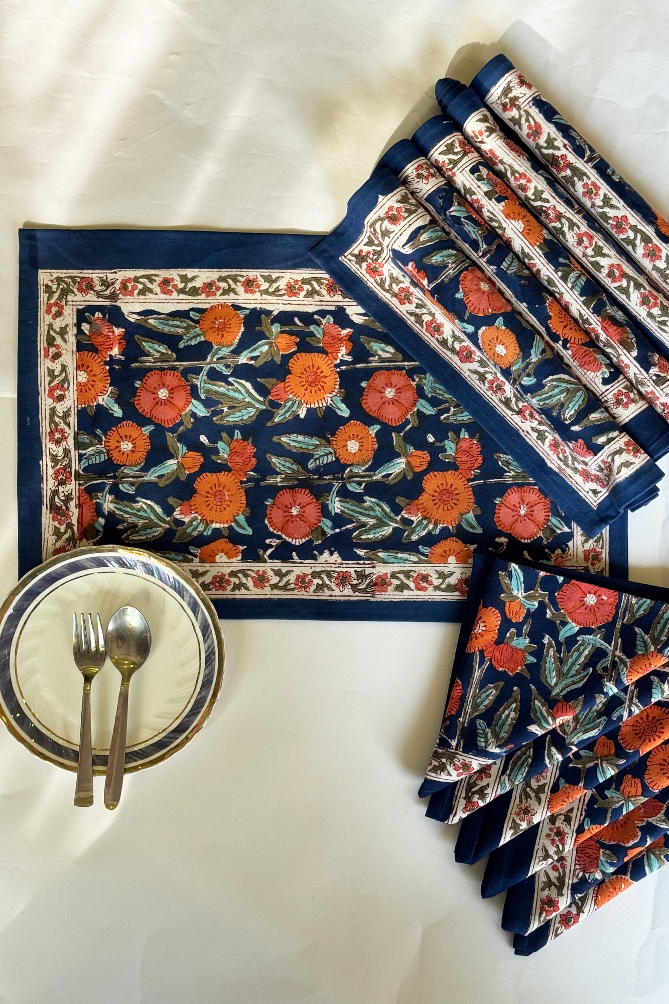 Sadabahar Sun Placemat Set of 12