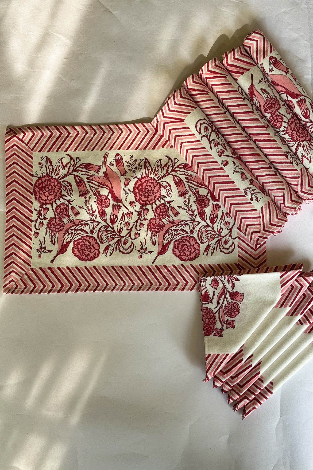 Red Bird Placemat Set of 12