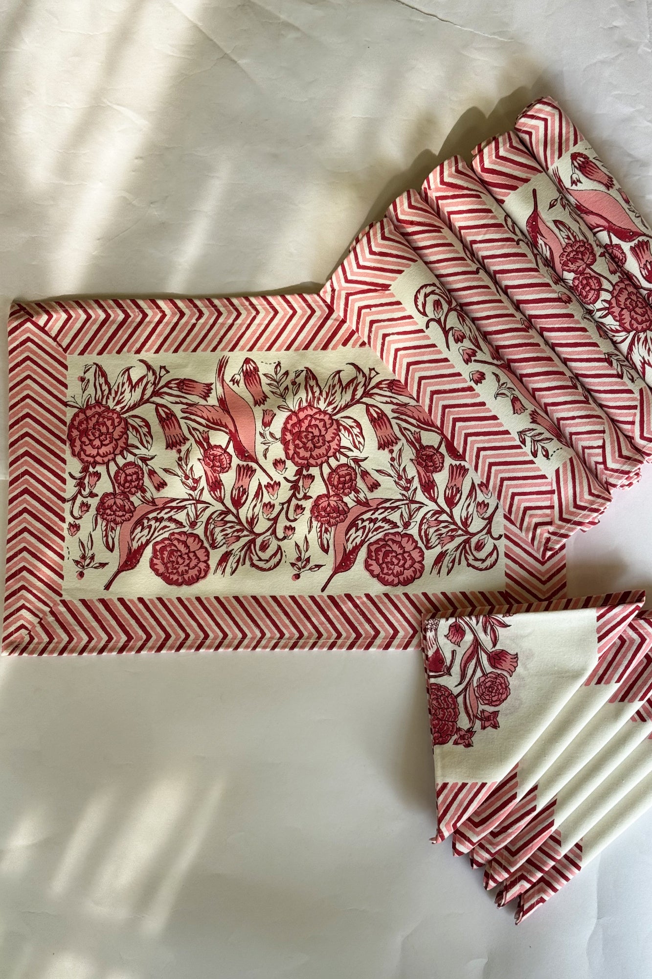 Red Bird Placemat Set of 12