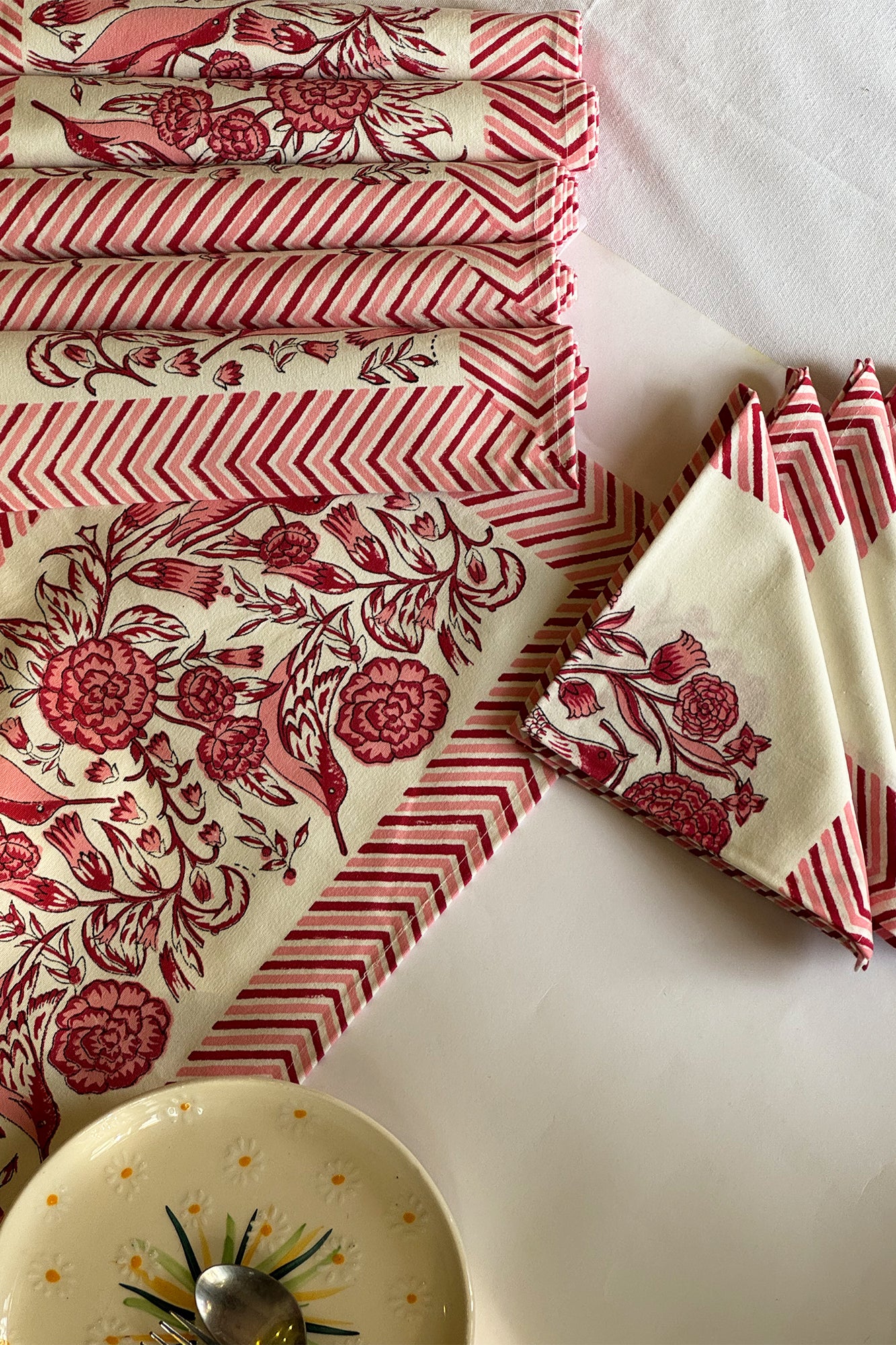 Red Bird Placemat Set of 12