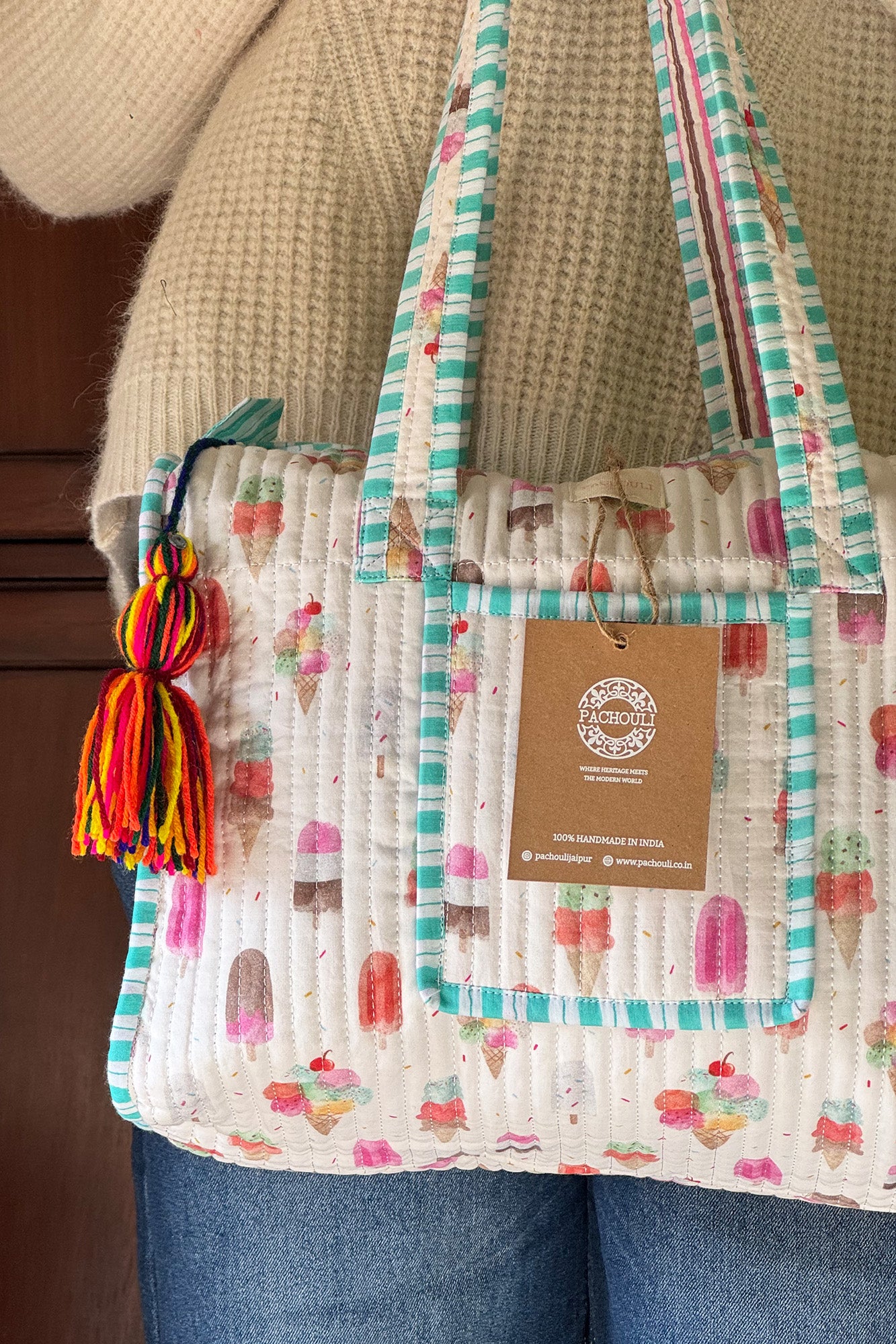 Ice Cream Small Duffle Bag
