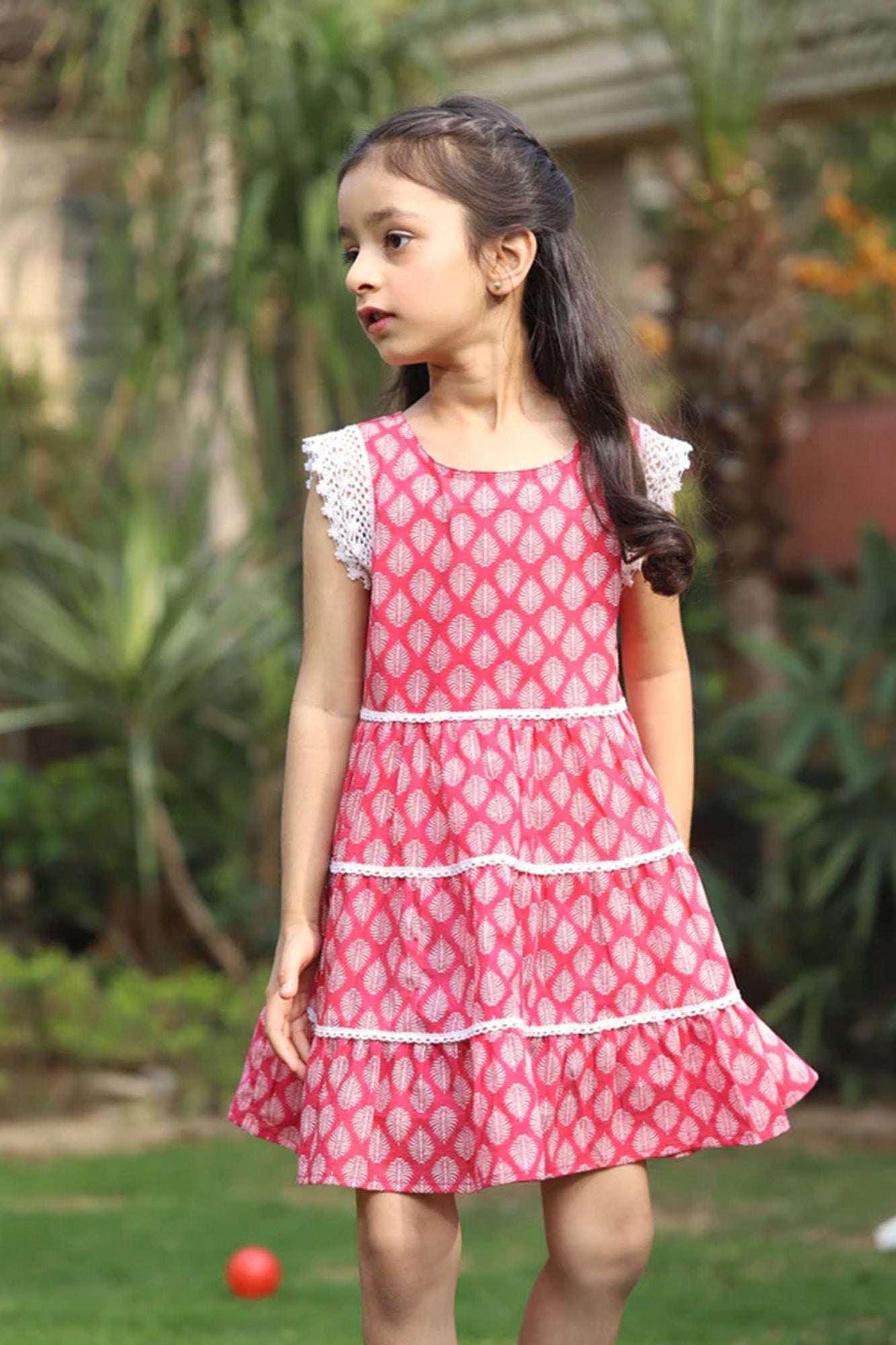 Frock Girl Gulabi Tier