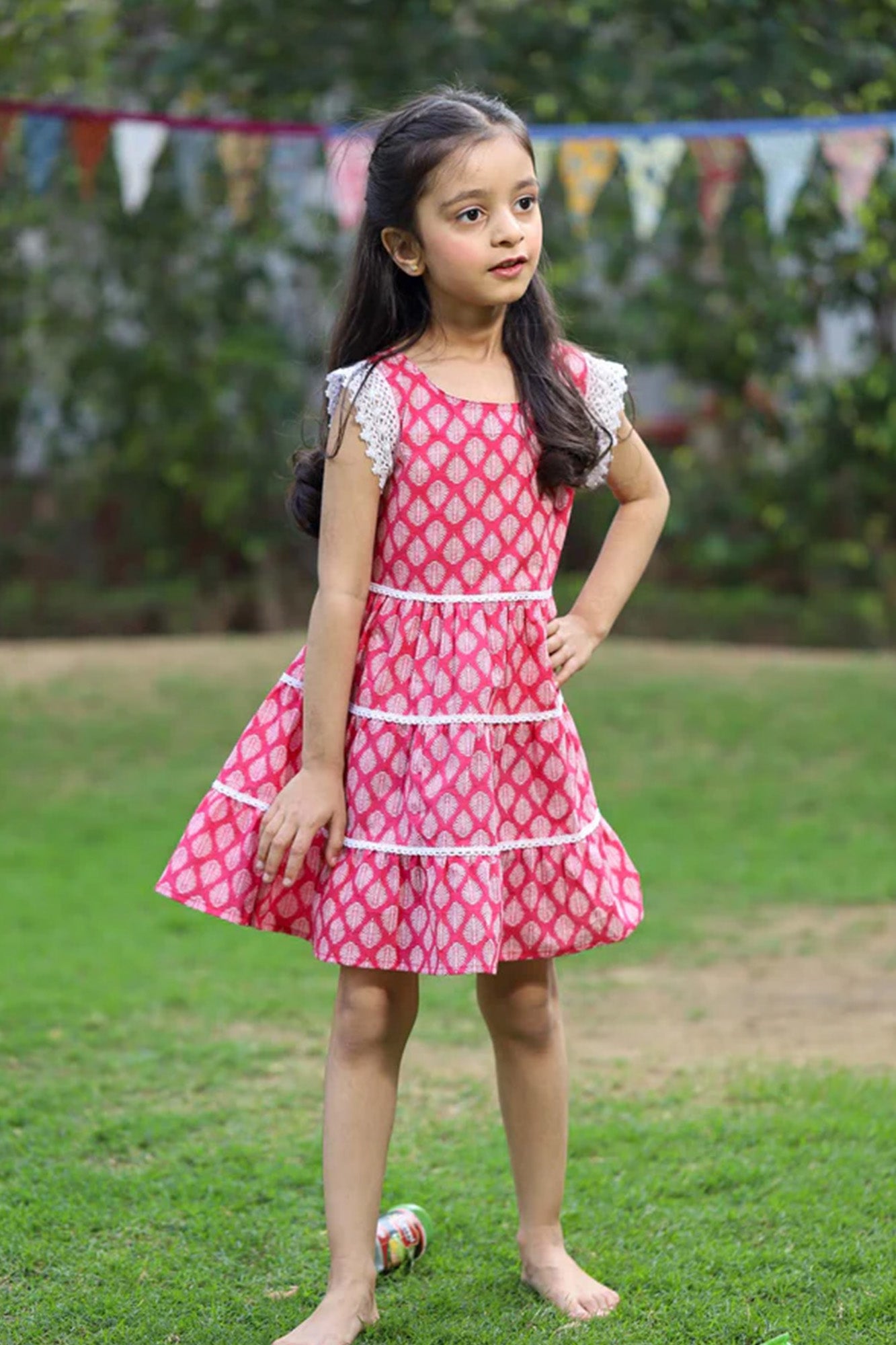 Frock Girl Gulabi Tier
