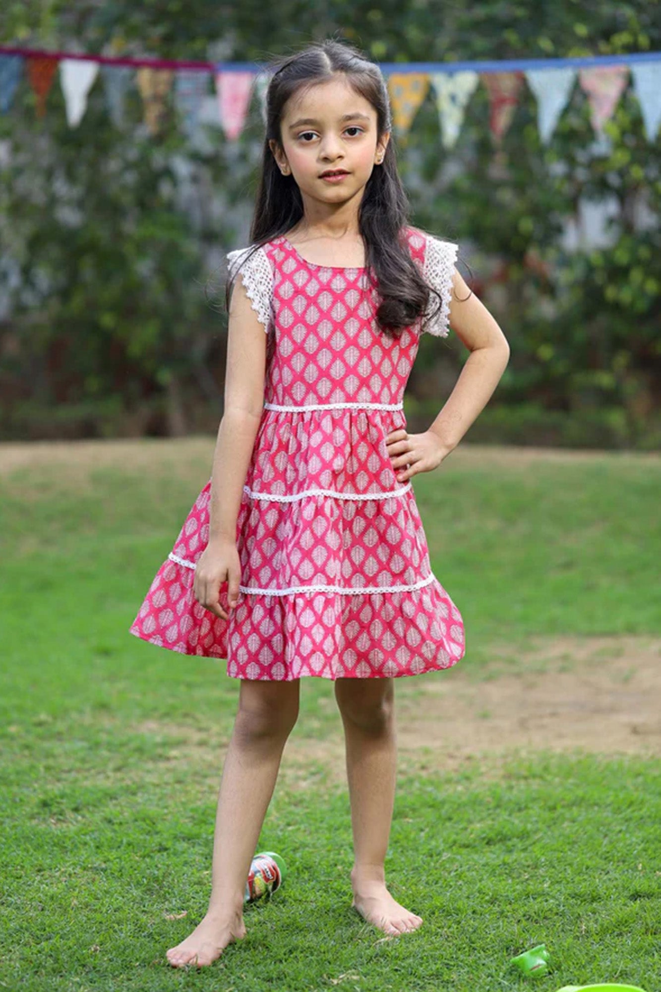 Frock Girl Gulabi Tier