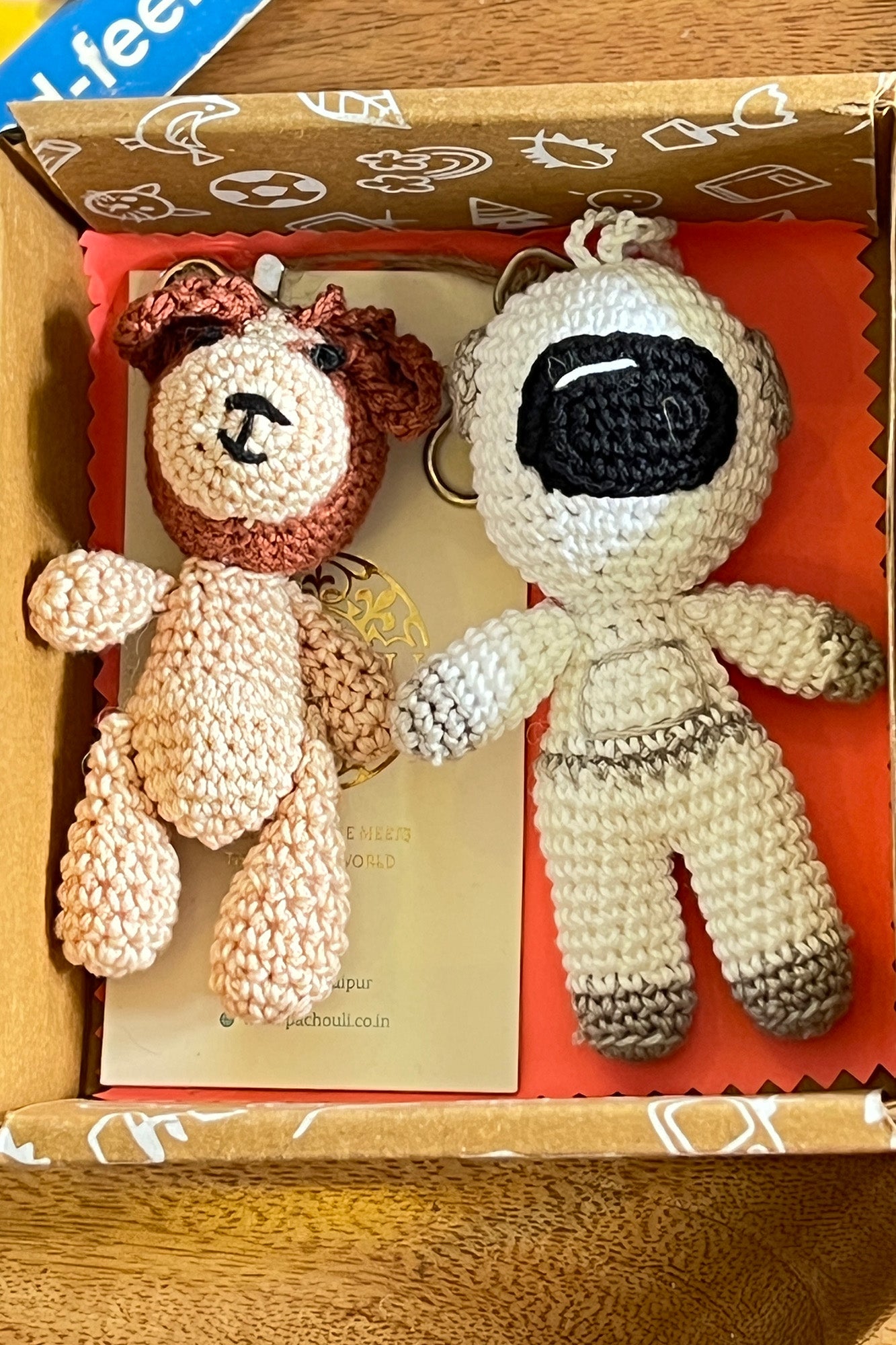 Astronaut Charm Gift Box