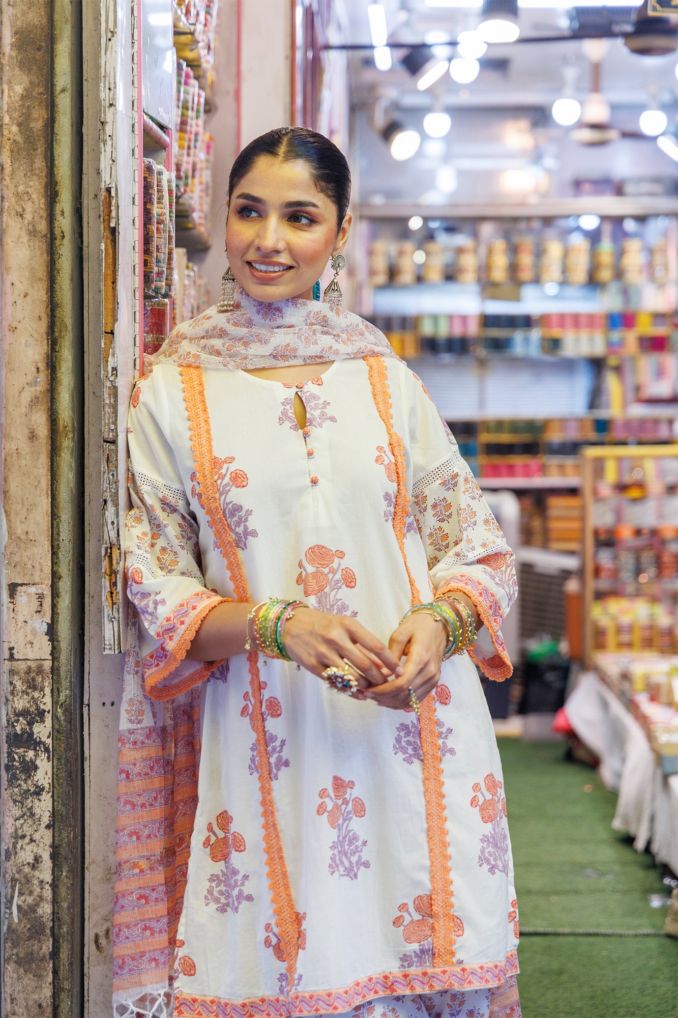 Seher Naarangi Suit Set of 3