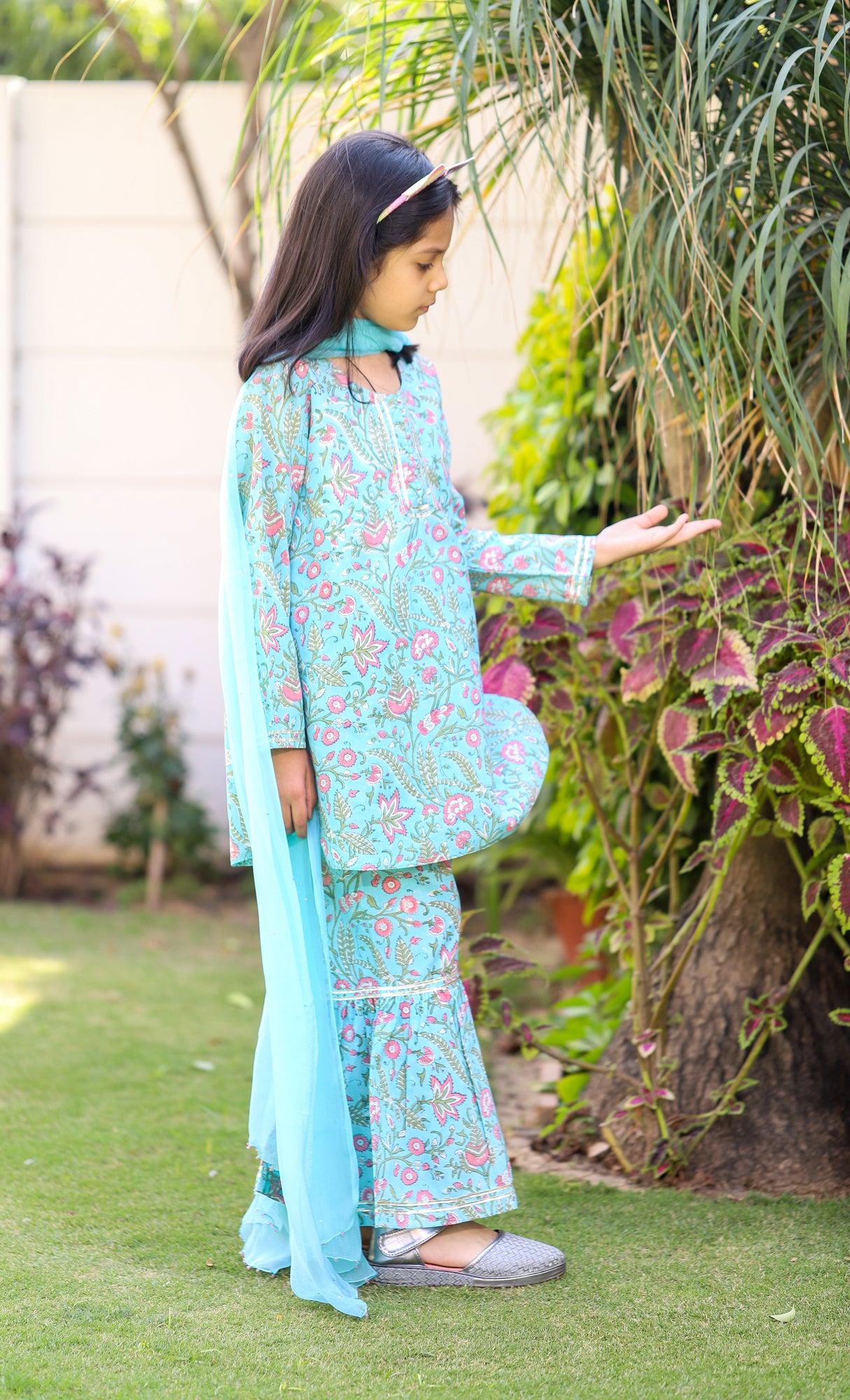 Girl Kurta Sharara Set