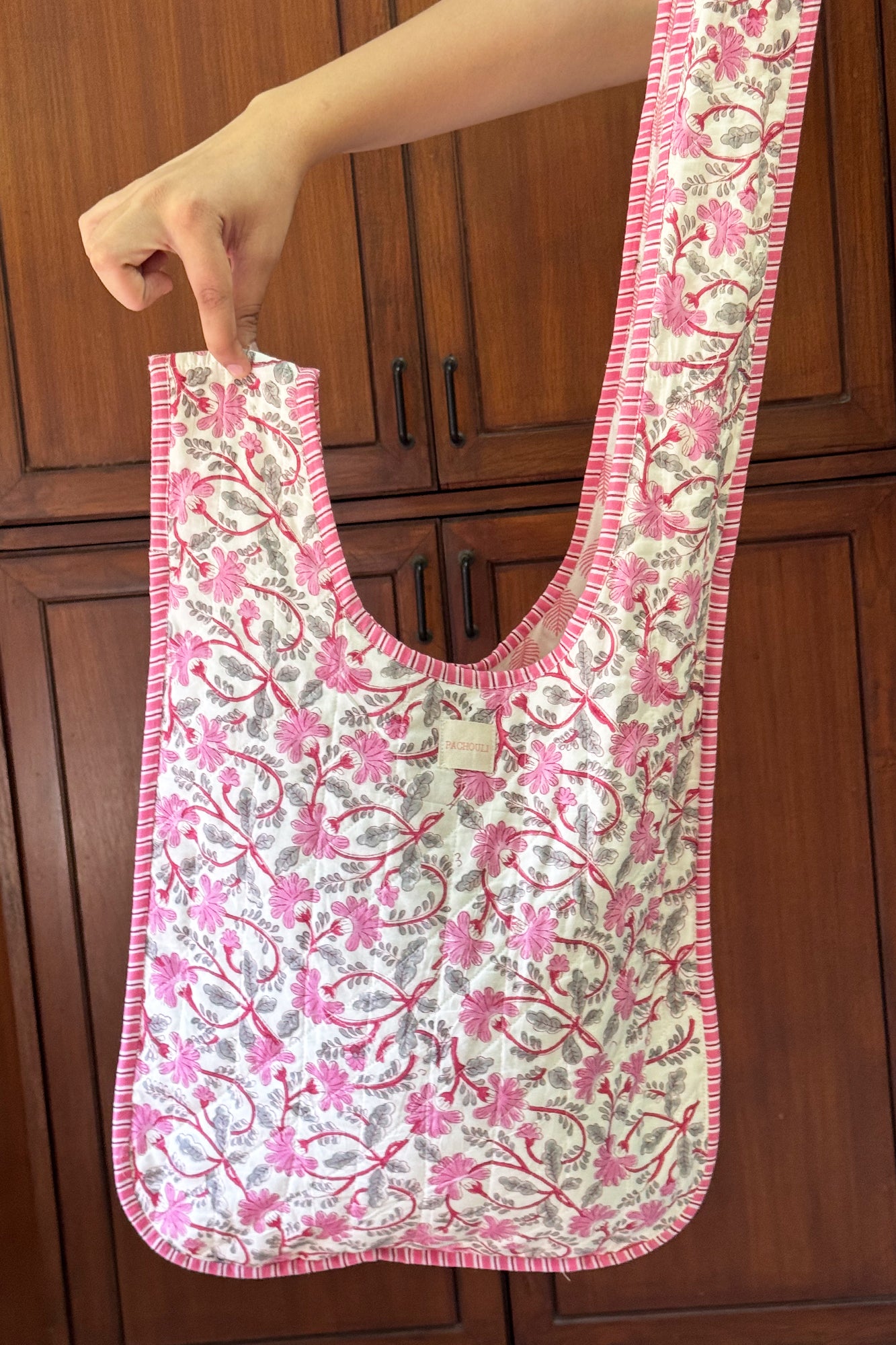 The Floral Loom Knot Bag